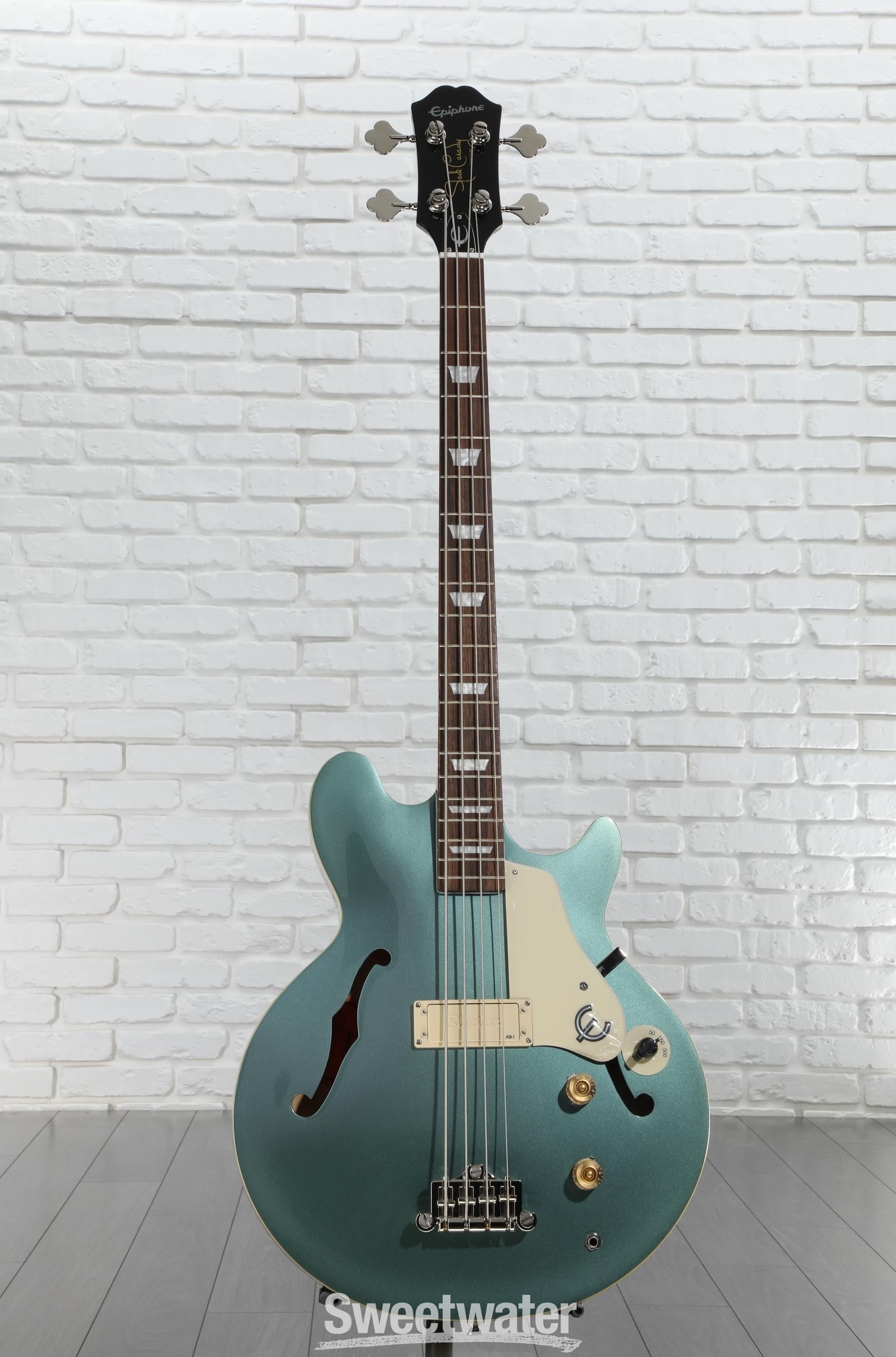 Epiphone JackCasady Bass水色 ソフトケース付き Epiphone JackCasady Bass水色 ソフトケース付き Epiphone Jack