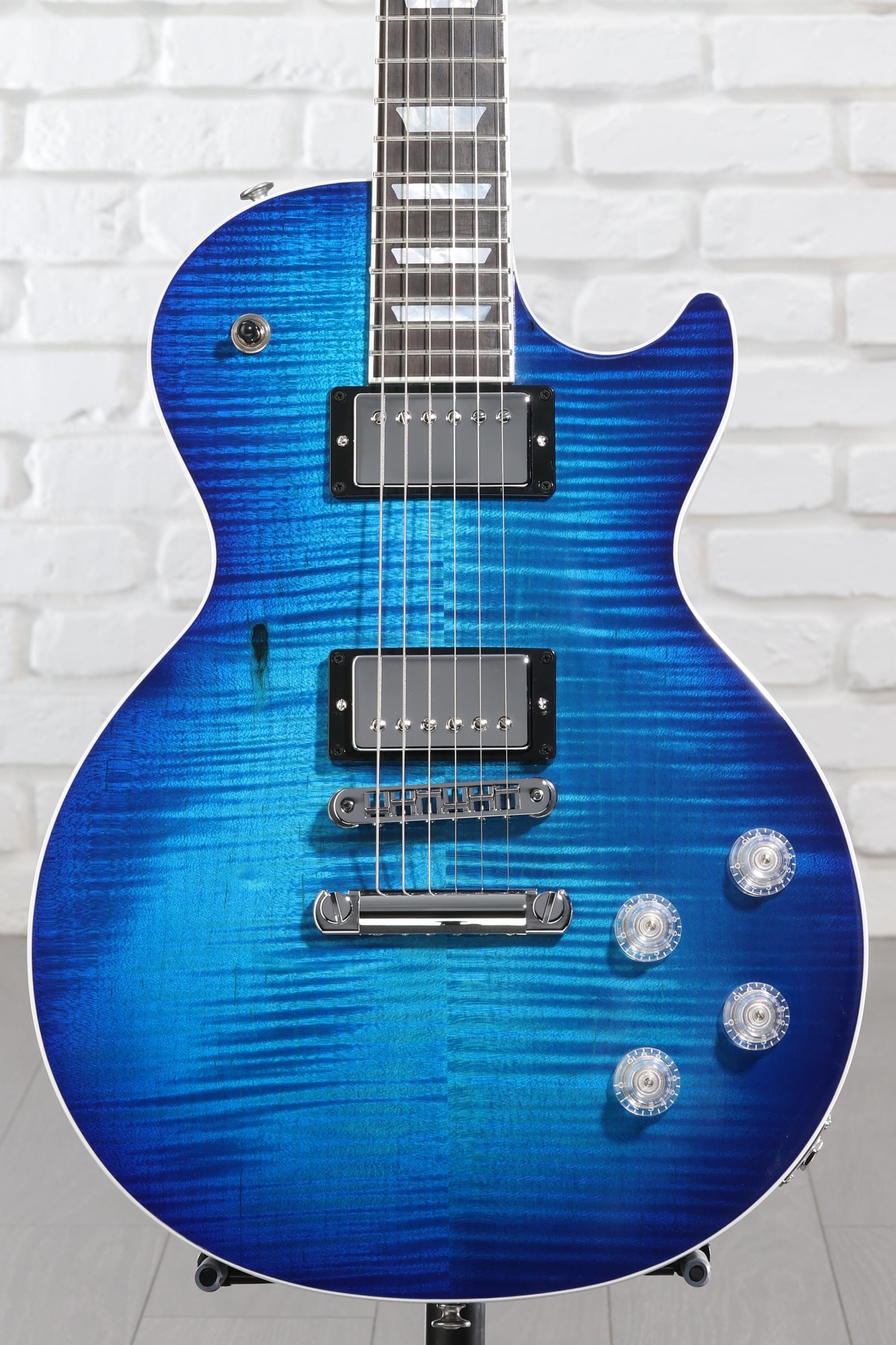 Gibson Les Paul Modern Figured Electric Guitar - Cobalt Burst