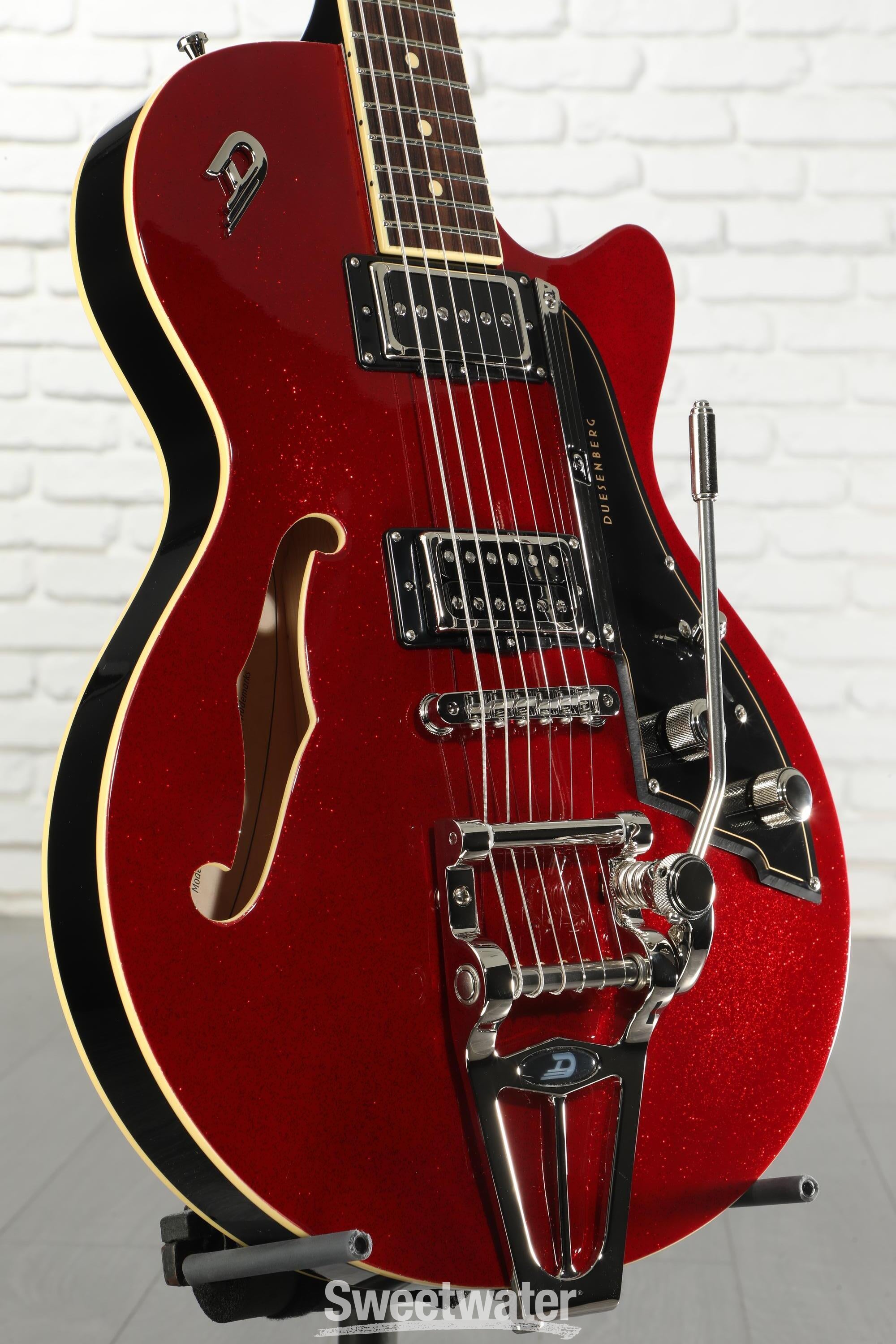 Duesenberg Starplayer TV Semi-hollowbody Electric Guitar - Red