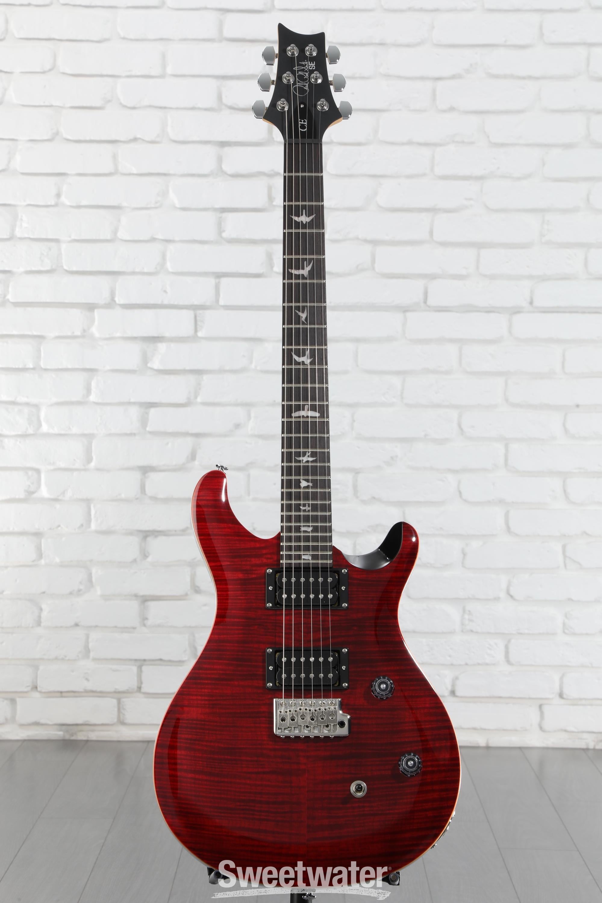 ギター PRS SE CE24 Black Cherry PRS SE CE24 - Black Cherry (112888:BU)