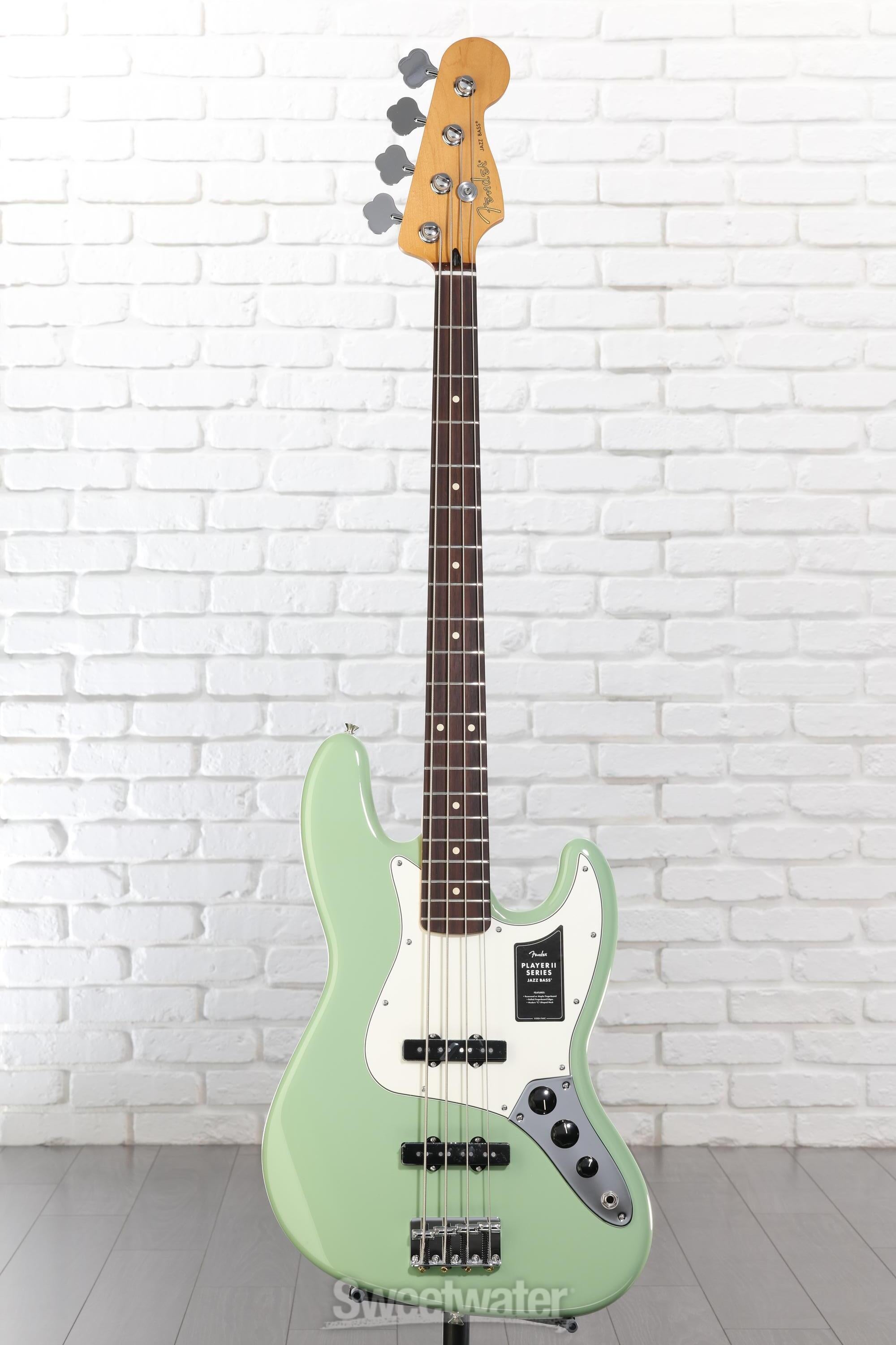 Fender Player II Jazz Bass - Birch Green with Rosewood Fingerboard
