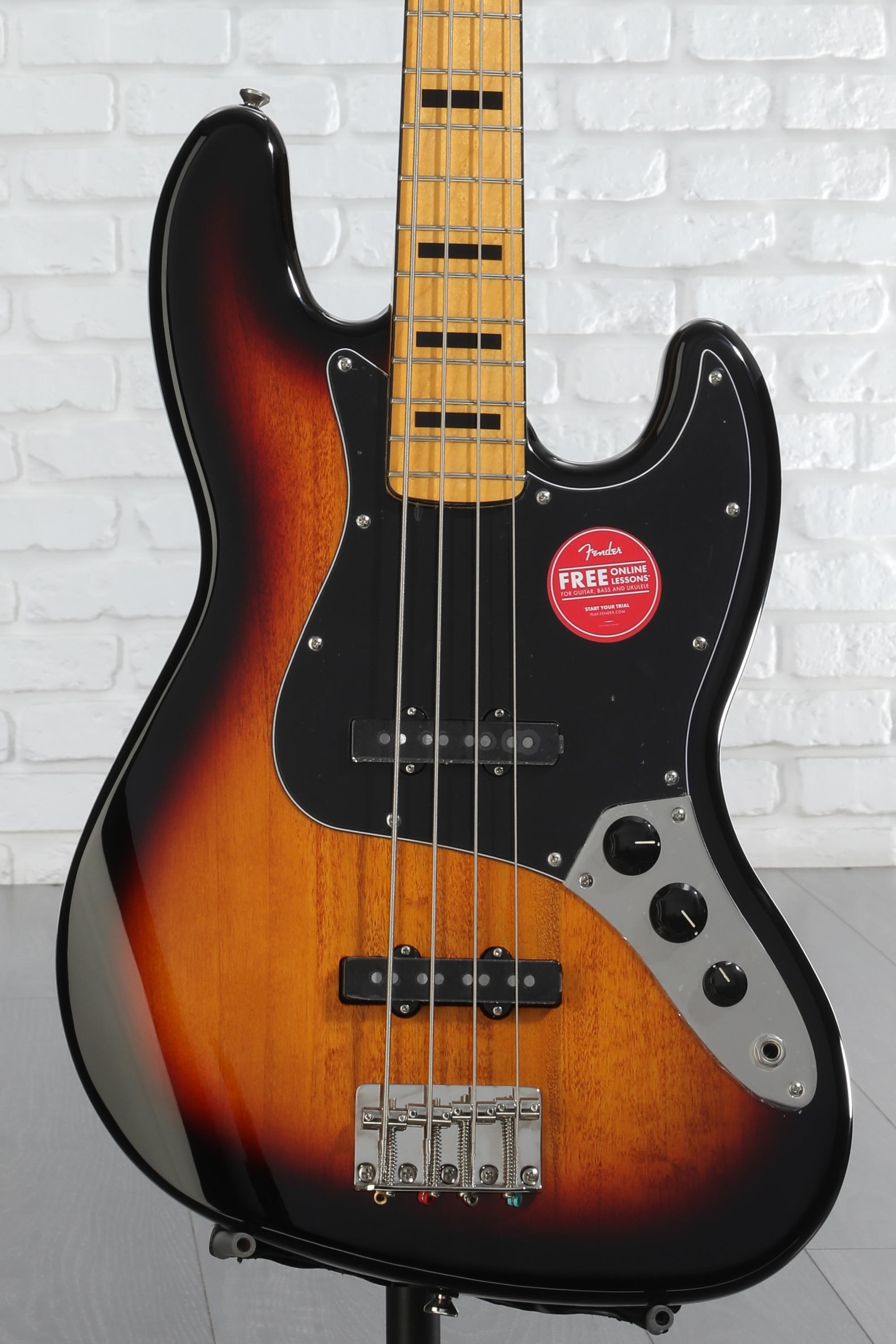 Squier Classic Vibe '70s Jazz Bass in 3-Color Sunburst