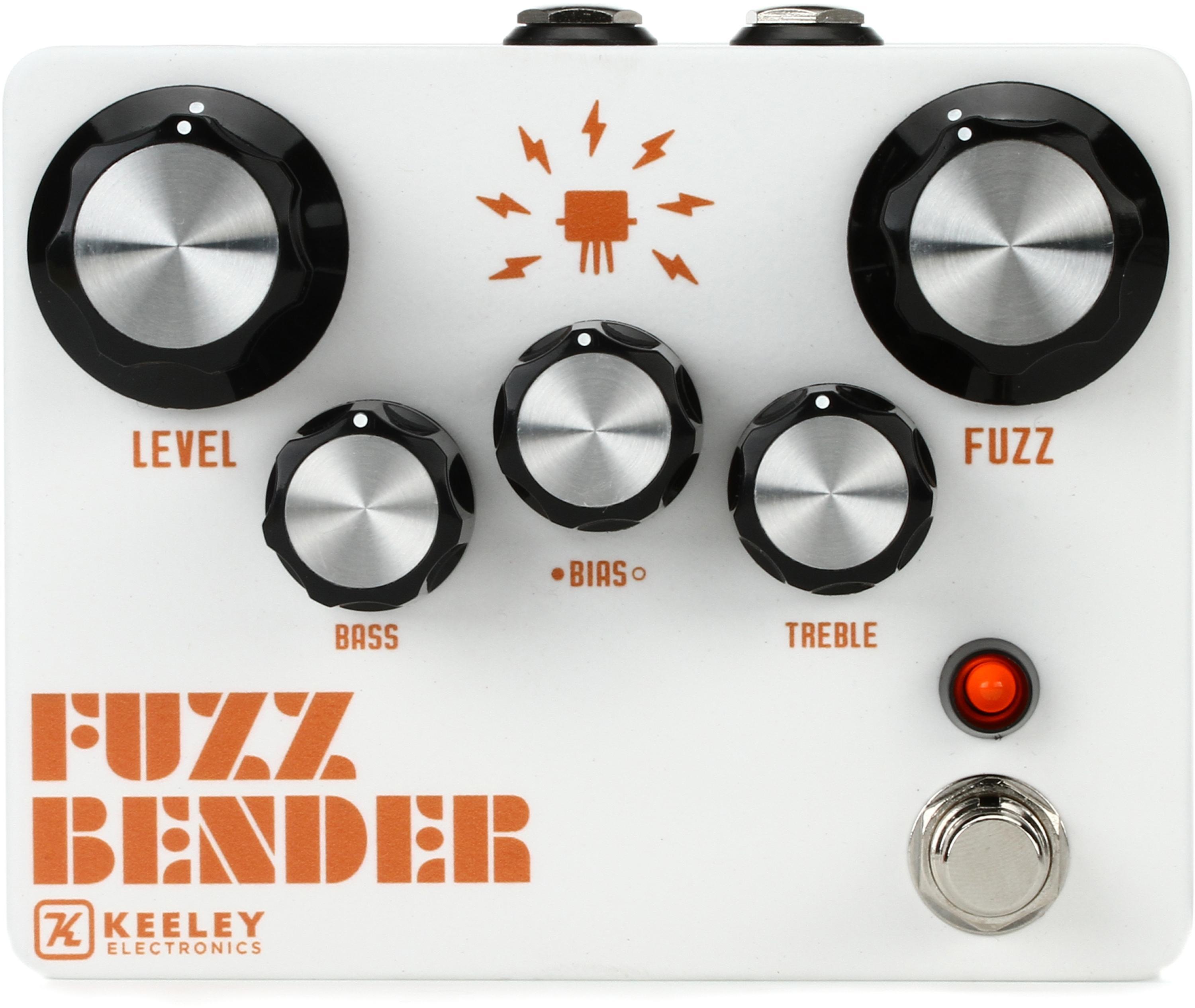 Bundled Item: Keeley Fuzz Bender 3 Transistor Hybrid Fuzz