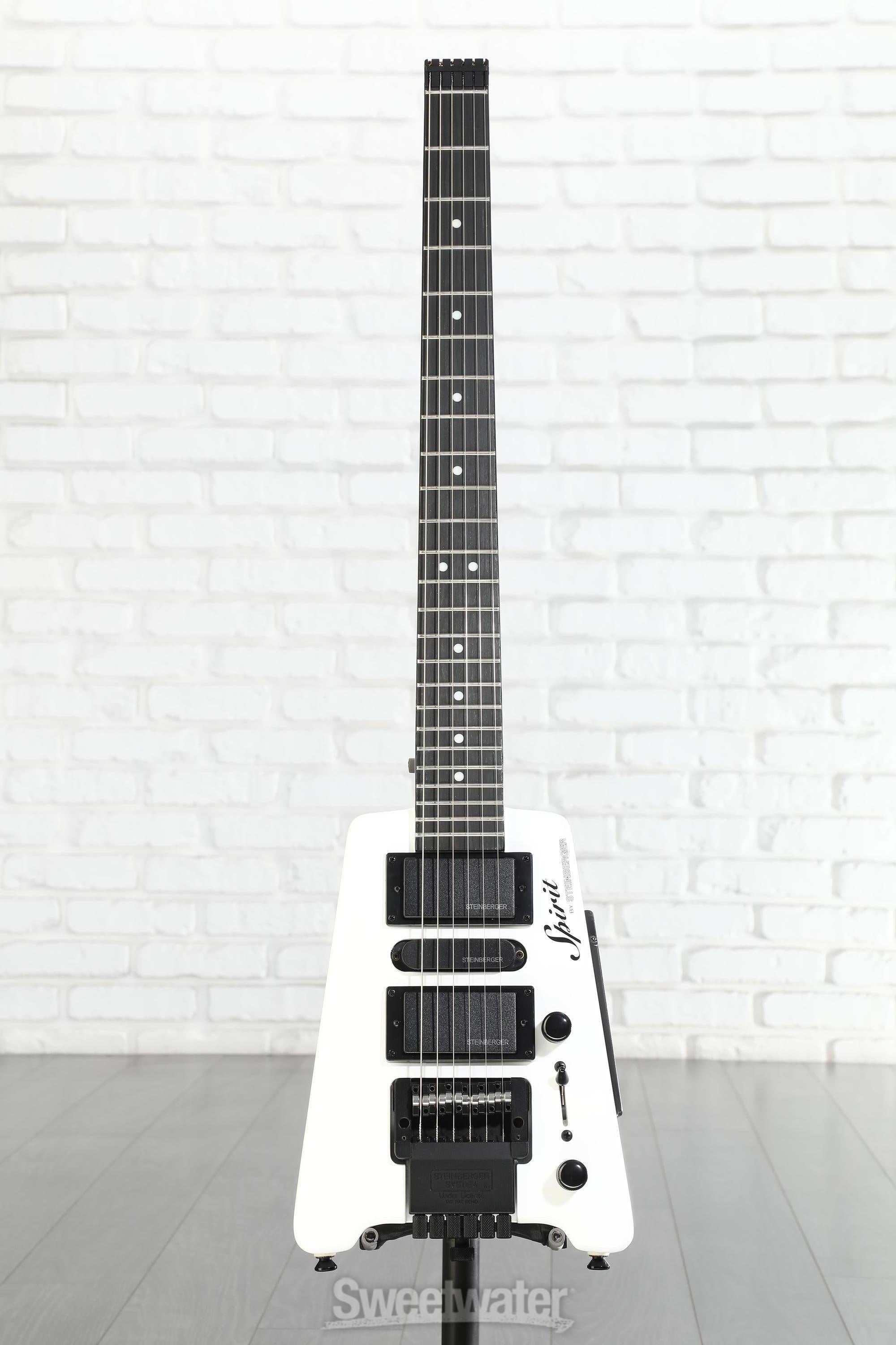 Steinberger Spirit GT-PRO Deluxe Electric Guitar - White | Sweetwater
