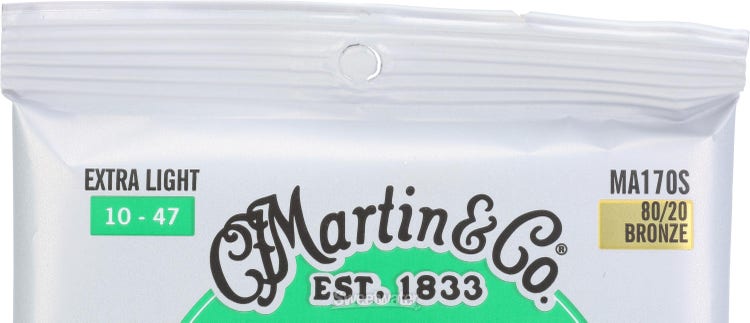 Martin & Co MA170 Extra Light Authentic Acoustic - Cordes 80/20