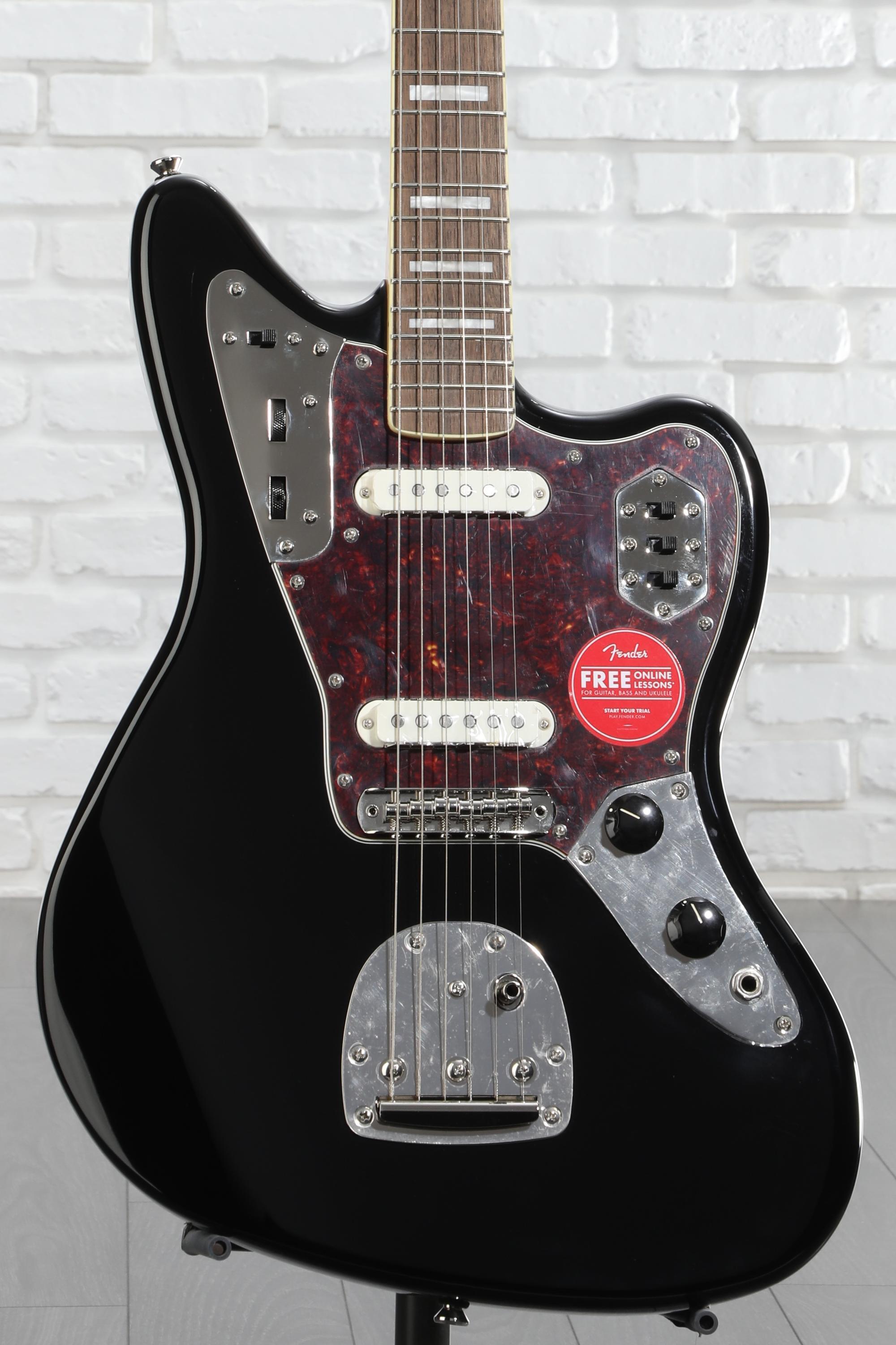 Squier Classic Vibe '70s Jaguar - Black Reviews | Sweetwater