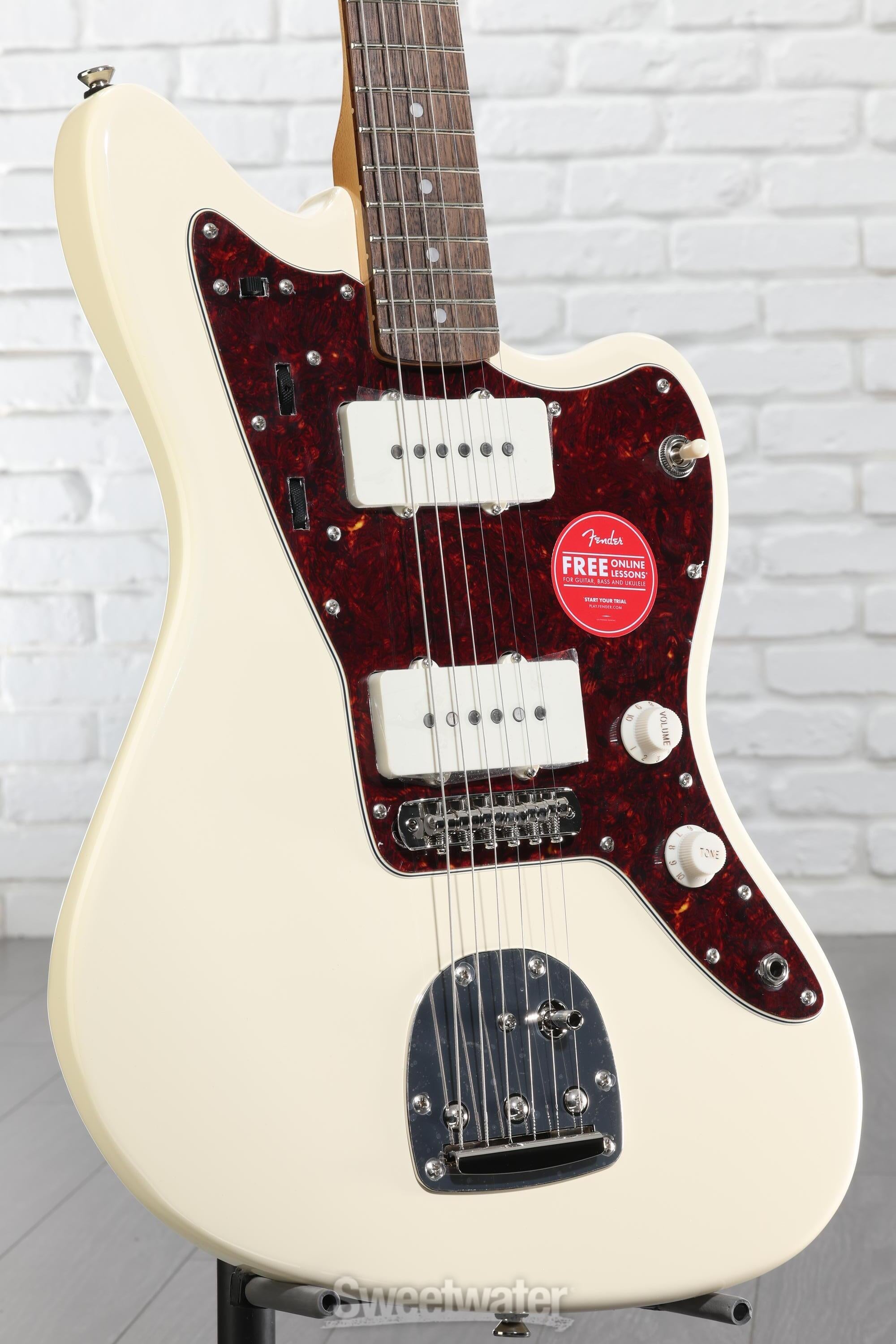 美品 Squier JAZZMASTER Classic Vibes’60s 白 Squier Classic Vibe '60s Jazzmaster - Olympic White | Sweetwater