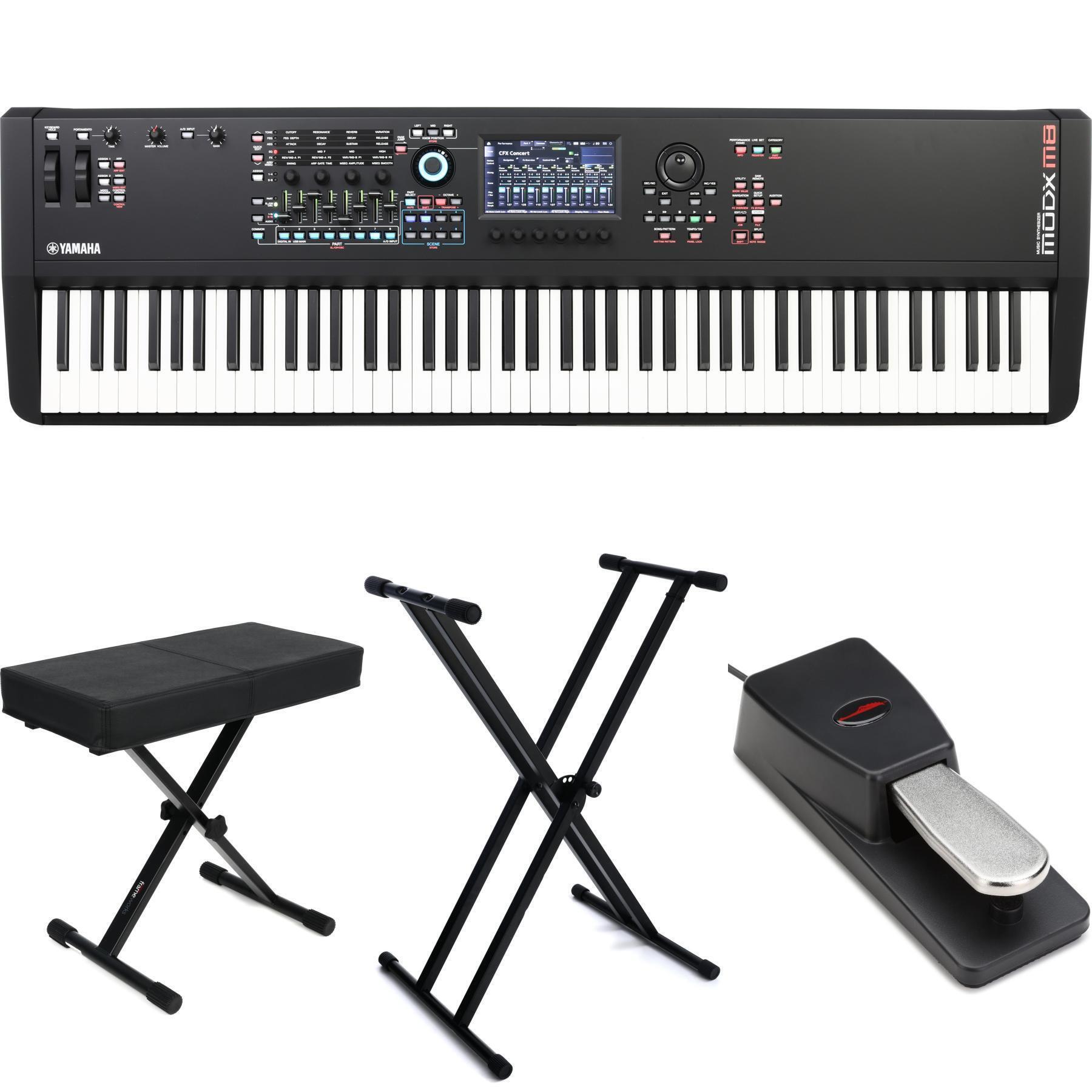 YAMAHA シンセサイザー　MODX プラス 8 MODX8+ 88-Key Synthesizer - Yamaha USA