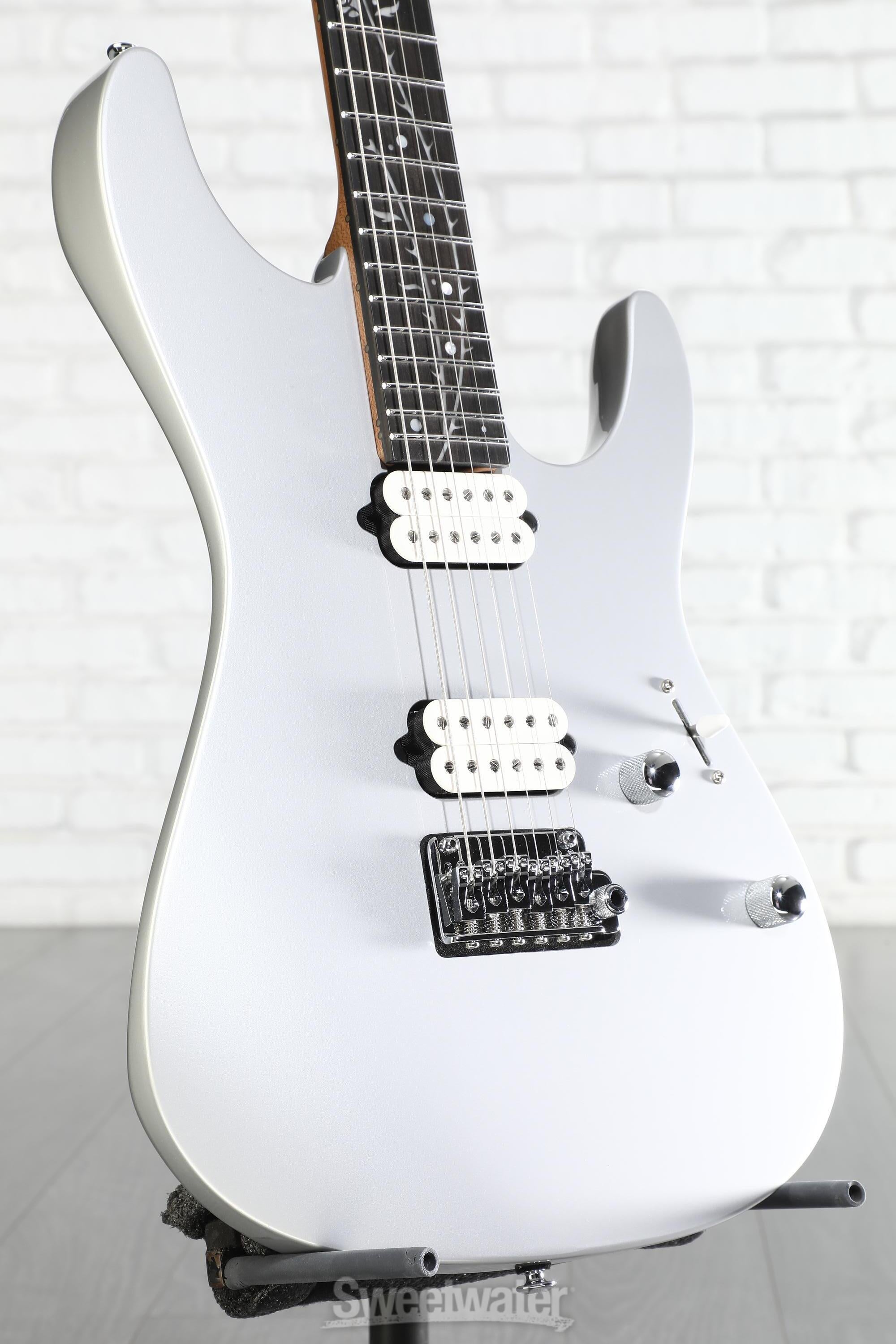 Ibanez TOD10 Tim Henson Signature Electric Guitar - Classic Silver