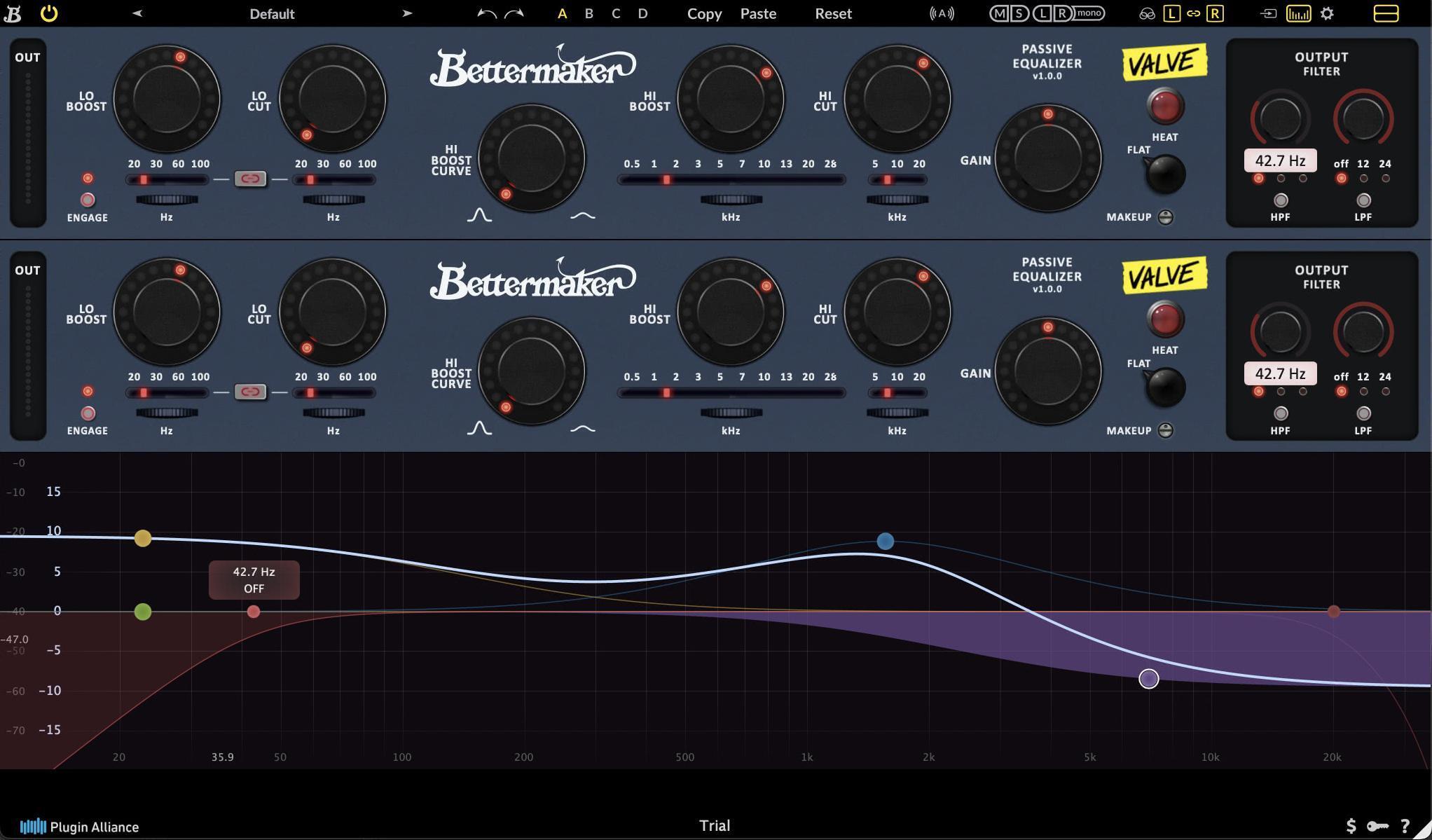 Photo of Bettermaker Passive Equalizer Plug-in