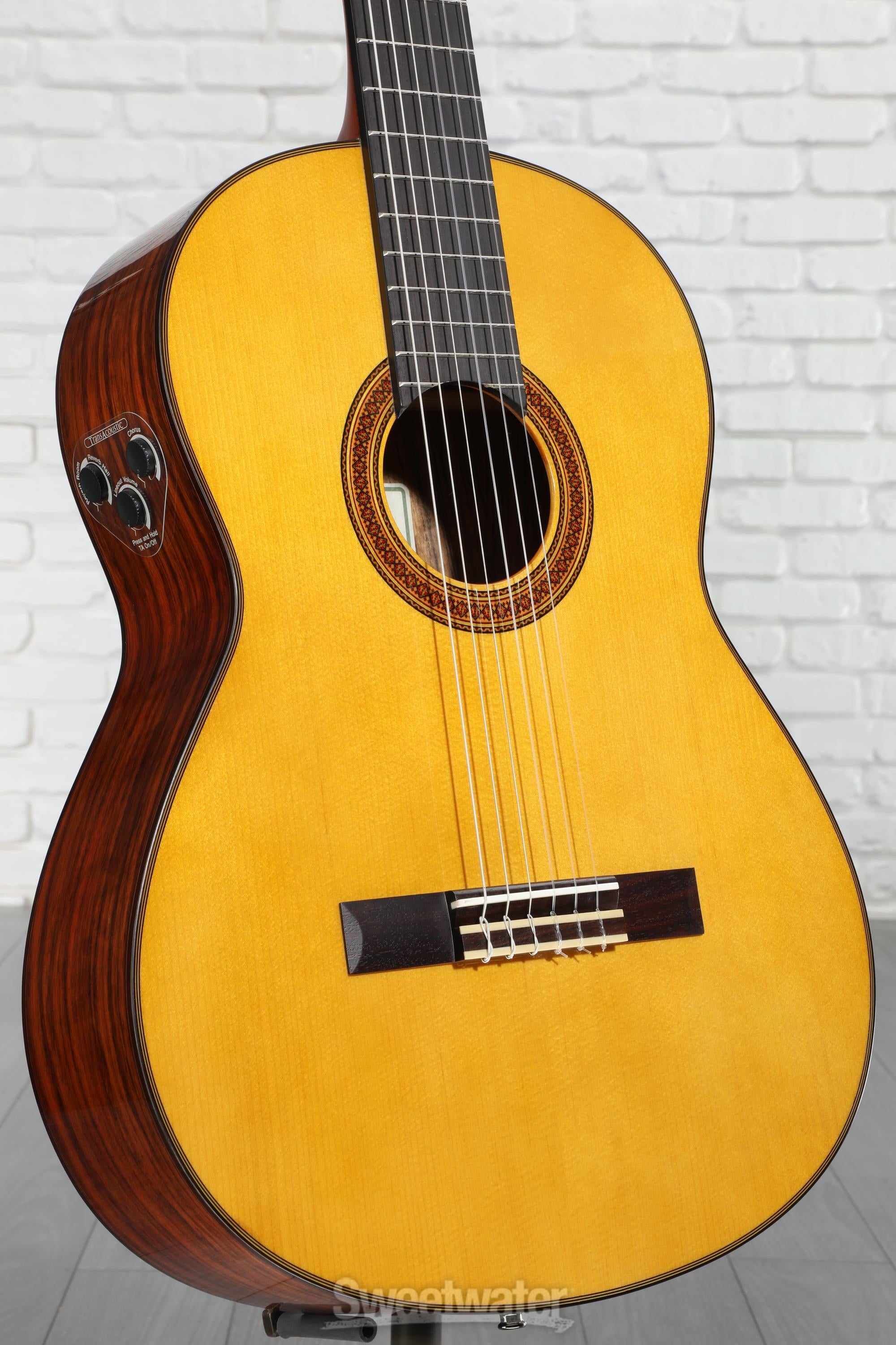 ギター CG-TA YAMAHA Amazon.com: Yamaha CG-TA Nylon String TransAcoustic Guitar with