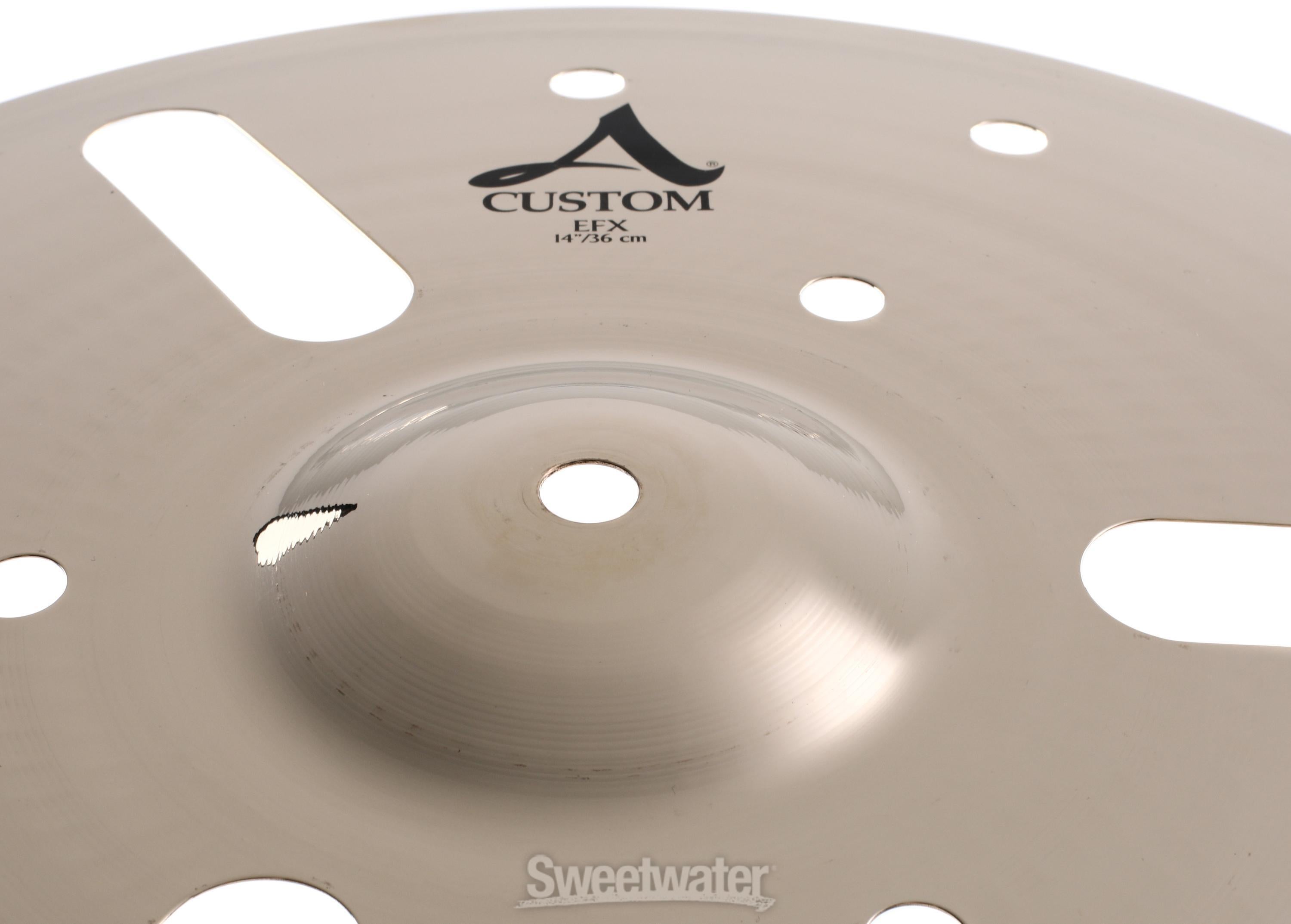 Zildjian 14 inch A Custom EFX Crash Cymbal | Sweetwater