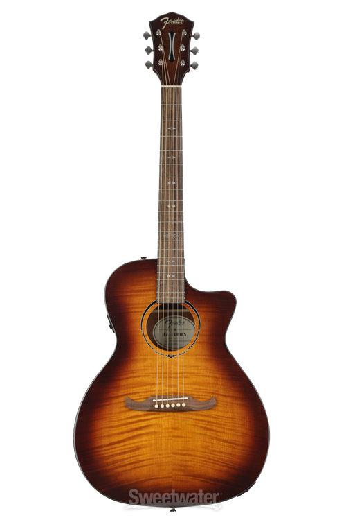 Fender FA-345CE Auditorium - 3-Tone Tea Burst