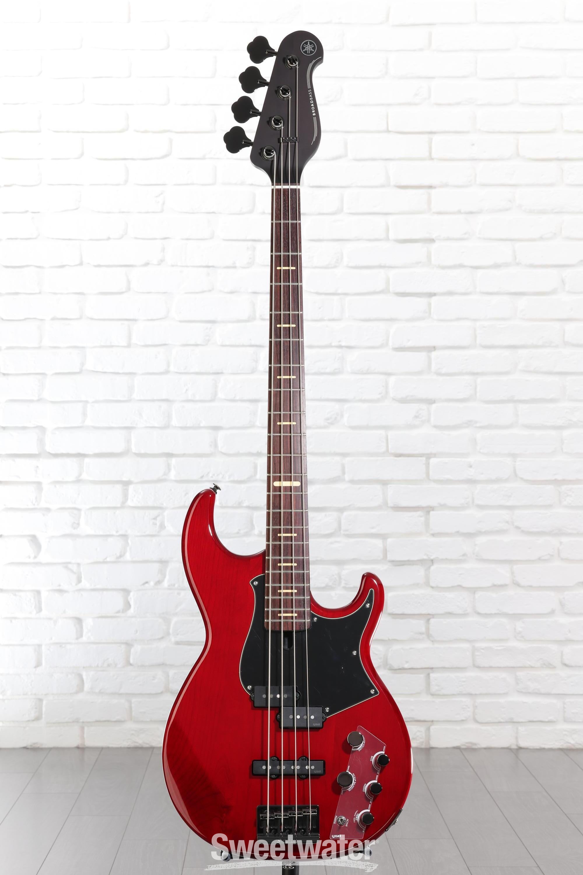 Yamaha BB734A 4-string Bass Guitar - Fired Red | Sweetwater