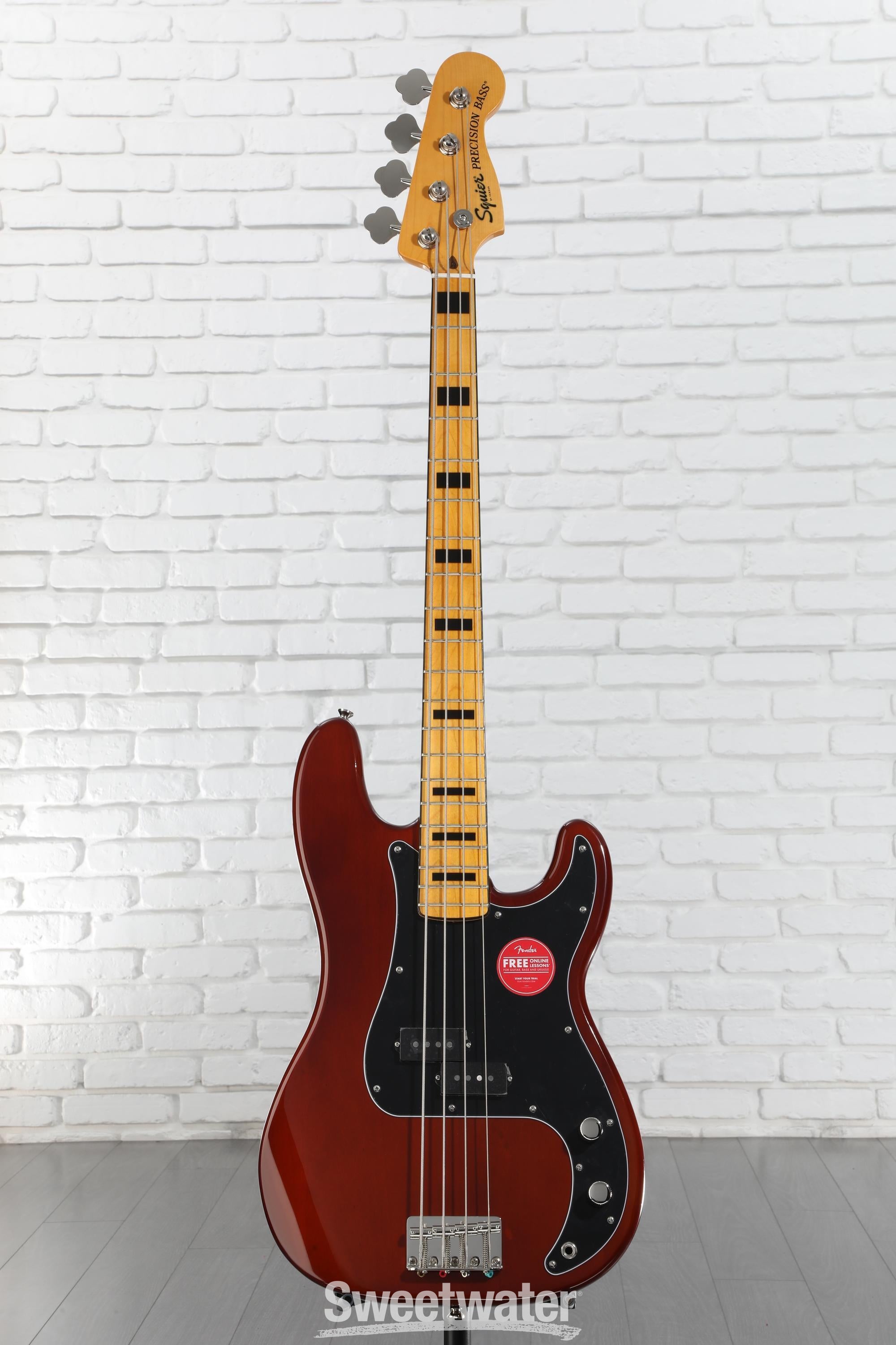 Squier Classic Vibe '70s Precision Bass - Walnut | Sweetwater