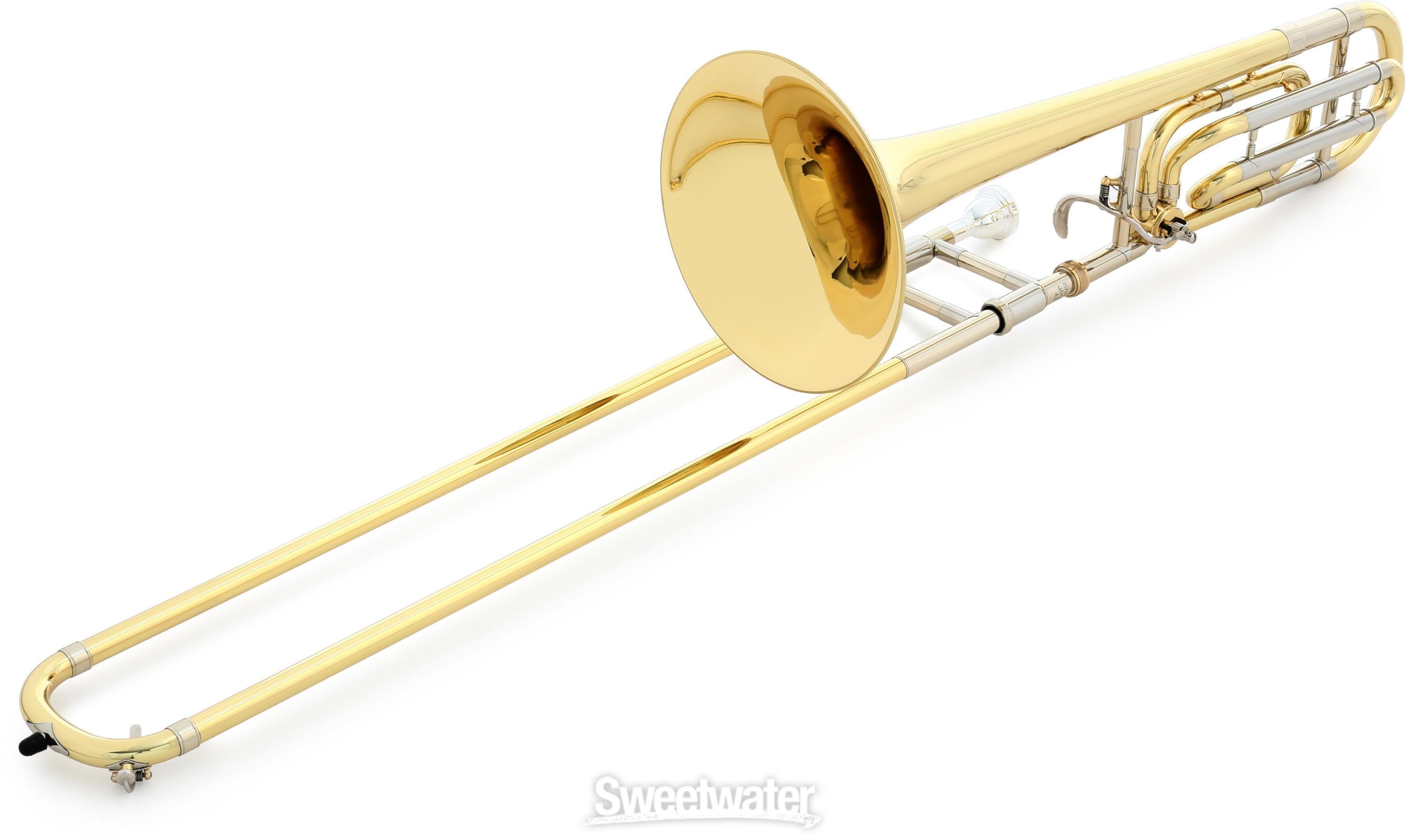 Bach 42B Stradivarius Professional Trombone - F-Attachment - Lacquer