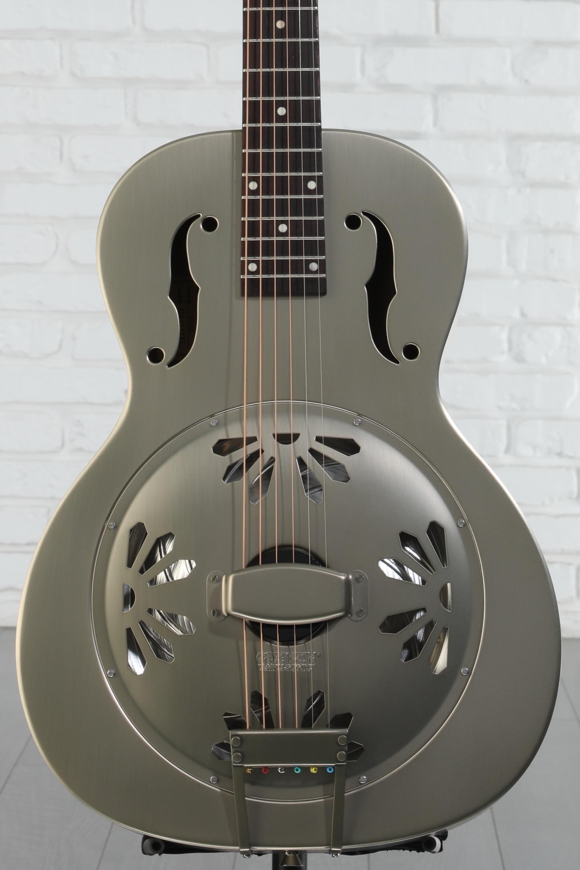 GRETSCH G9201 Honey Dipper リゾネーターギター Amazon.com: Gretsch G9201 Honey Dipper Round-Neck, Brass
