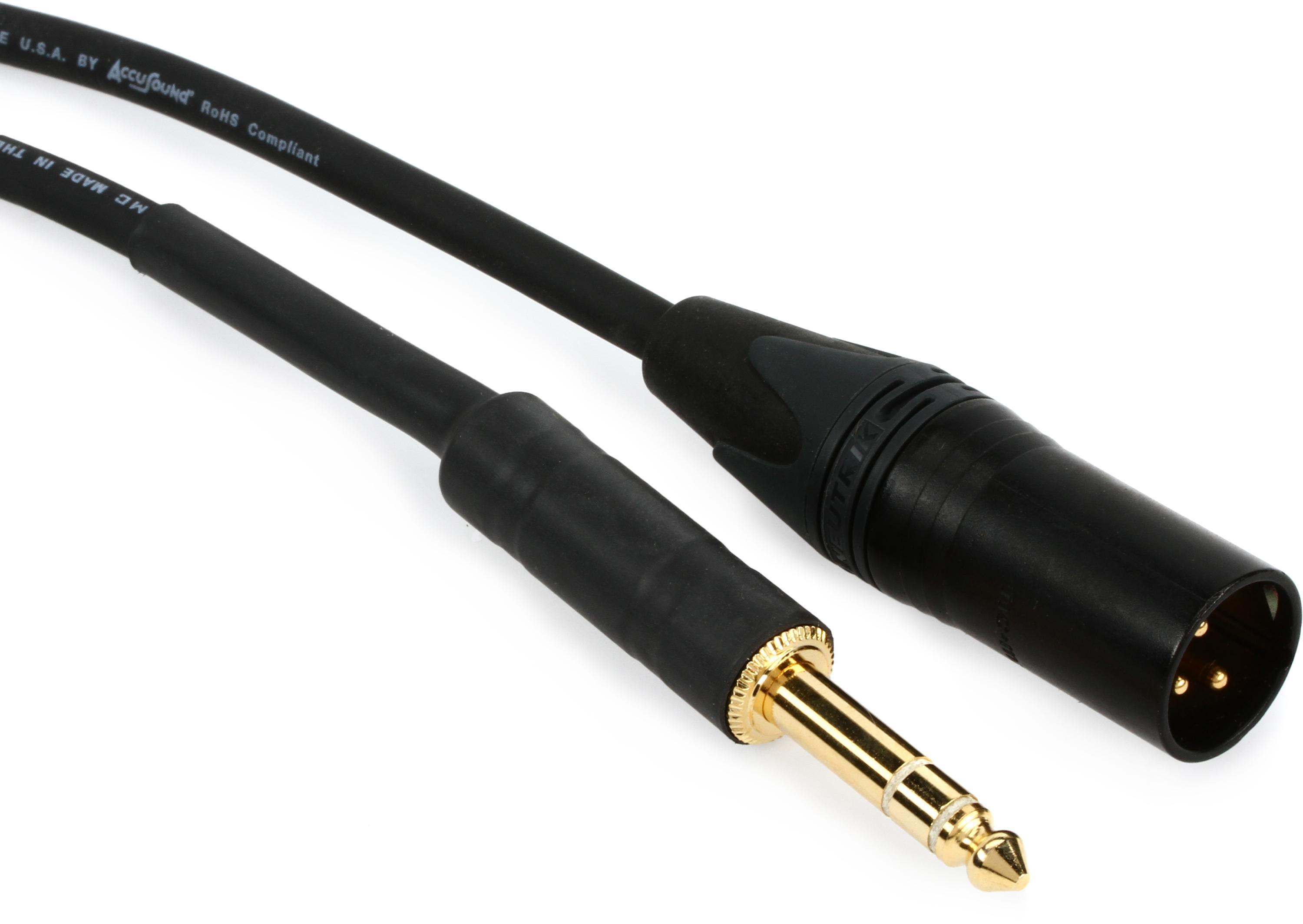 Photo of Telefunken STMC-10TXM Studio Series TRS-XLRM Cable - 10 foot