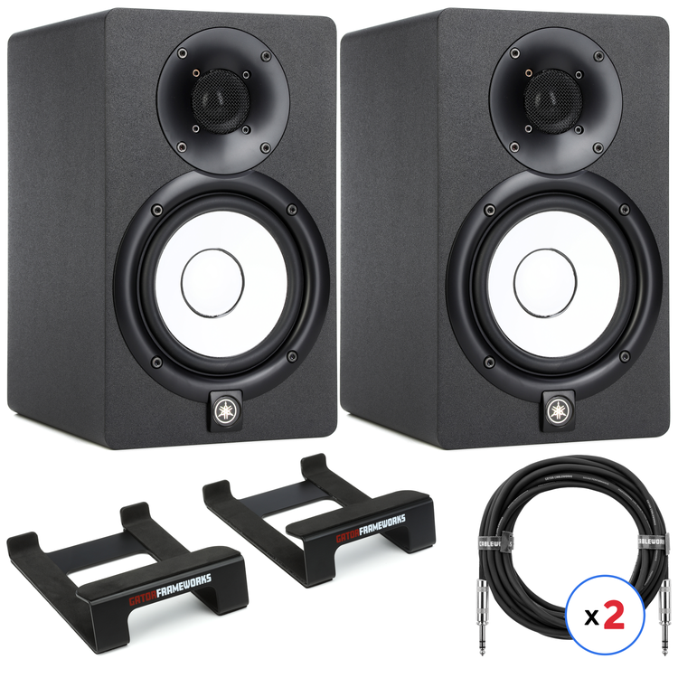 Yamaha HS5 5-inch Powered Studio Monitors with Desktop