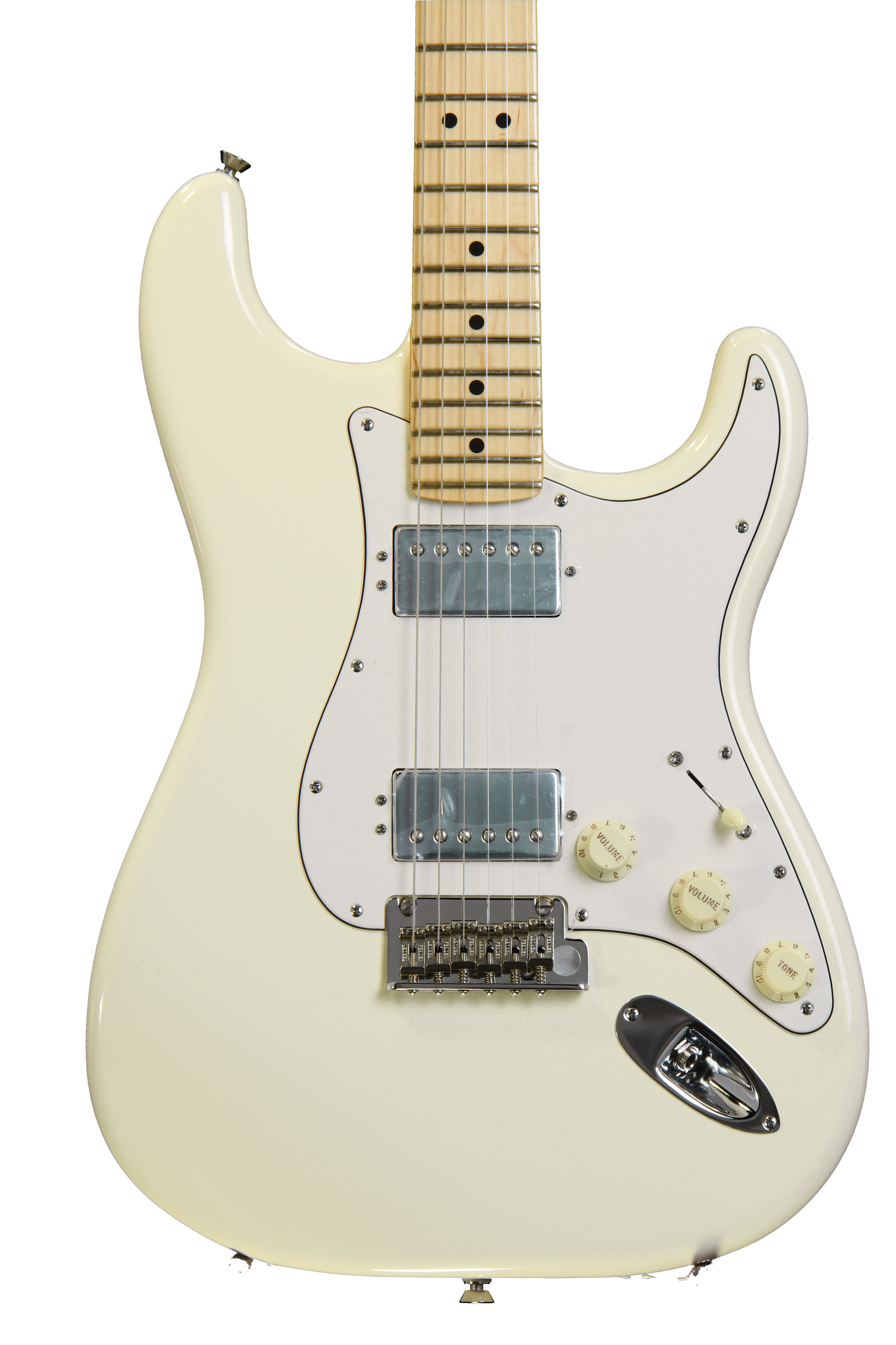 Fender American Standard Stratocaster HH - Olympic White, Maple