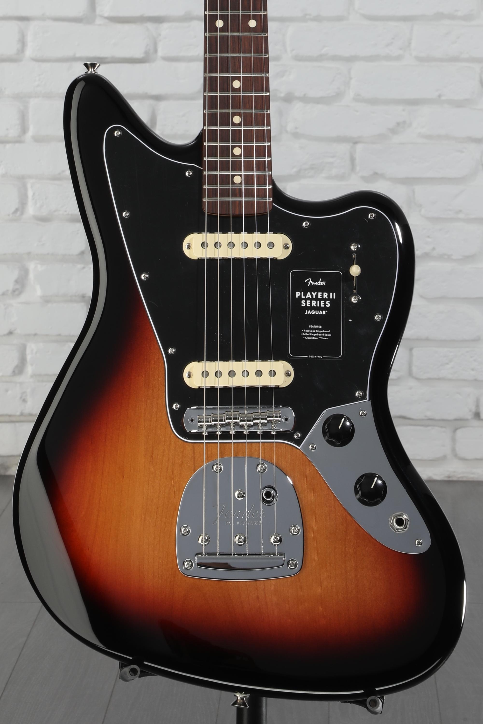 ギター Fender Player II Jaguar Fender Player II Jaguar, Hialeah Yellow — Rudy's Music Soho