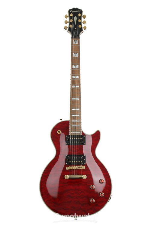 Epiphone Prophecy Les Paul Custom GX Plus - Black Cherry Epiphone Prophecy Les Paul Custom GX Plus - Black Cherry