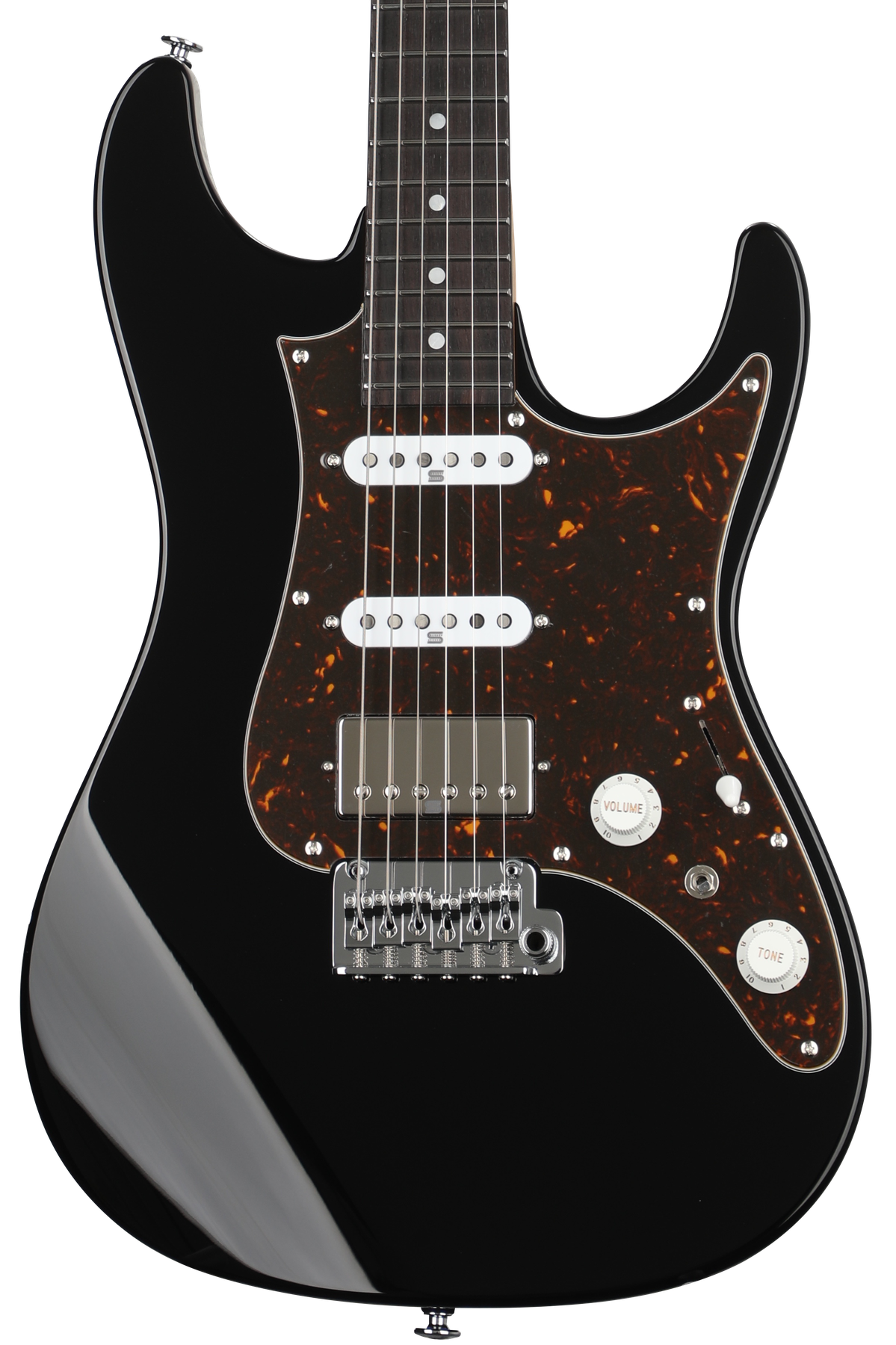 Ibanez Prestige AZ2204N Electric Guitar - Black | Sweetwater