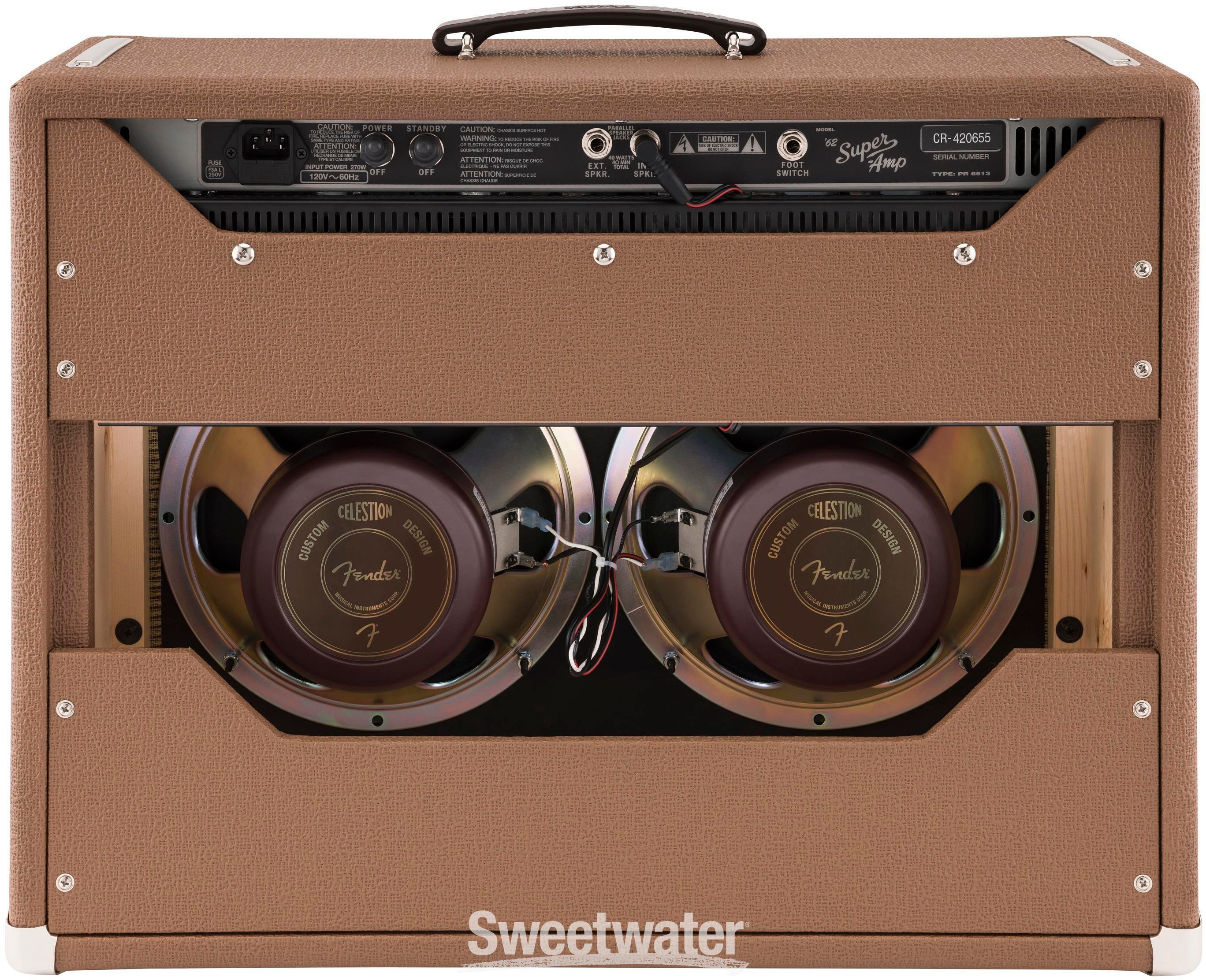 Fender '62 Super Amp 40-watt 2 x 10-inch Tube Combo Amp