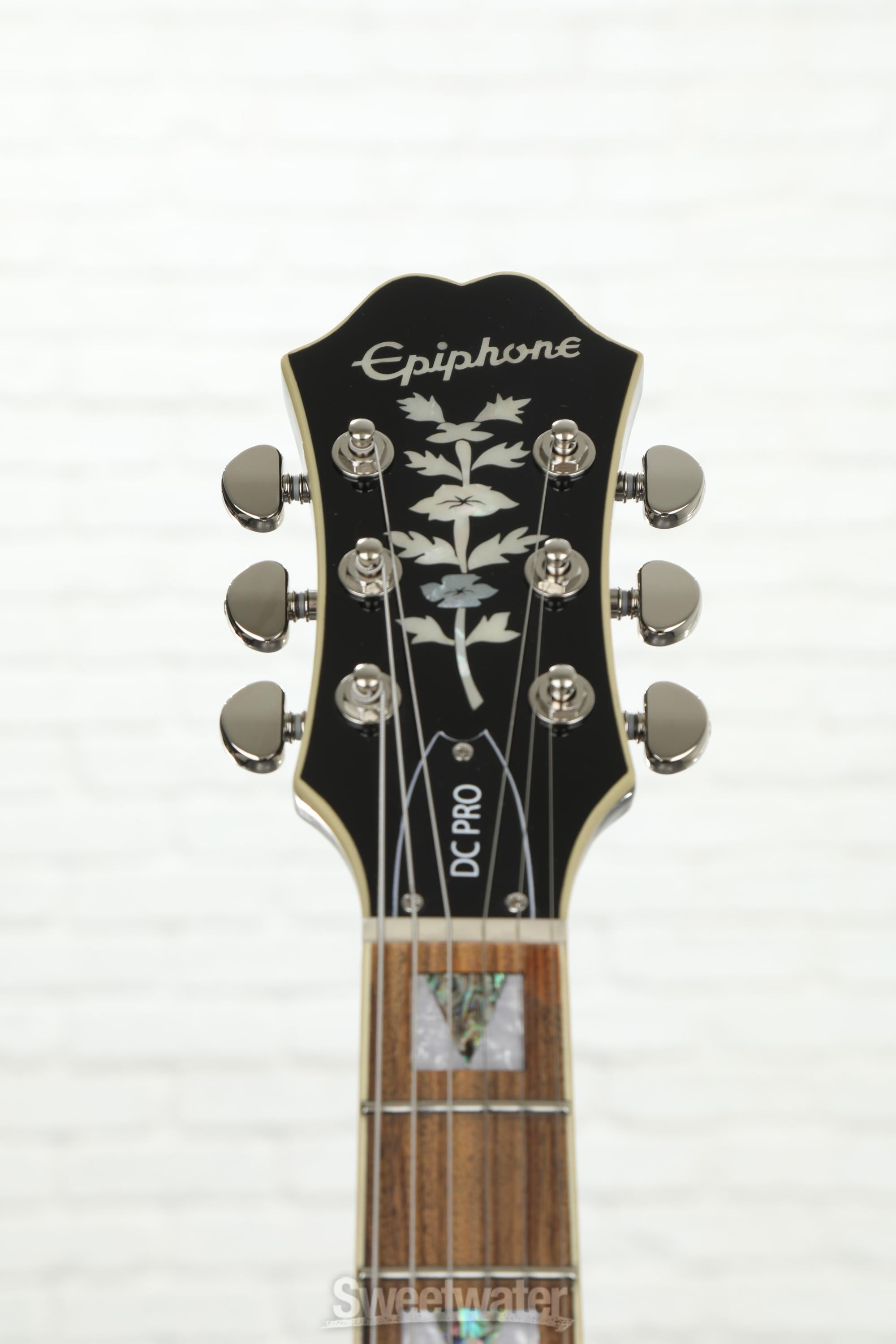 Epiphone DC Pro Electric Guitar - Wild Ivy | Sweetwater
