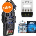 Photo of Zoom H6studio Handheld Recorder with Rechargeable Batteries and 256GB MicroSDXC Card