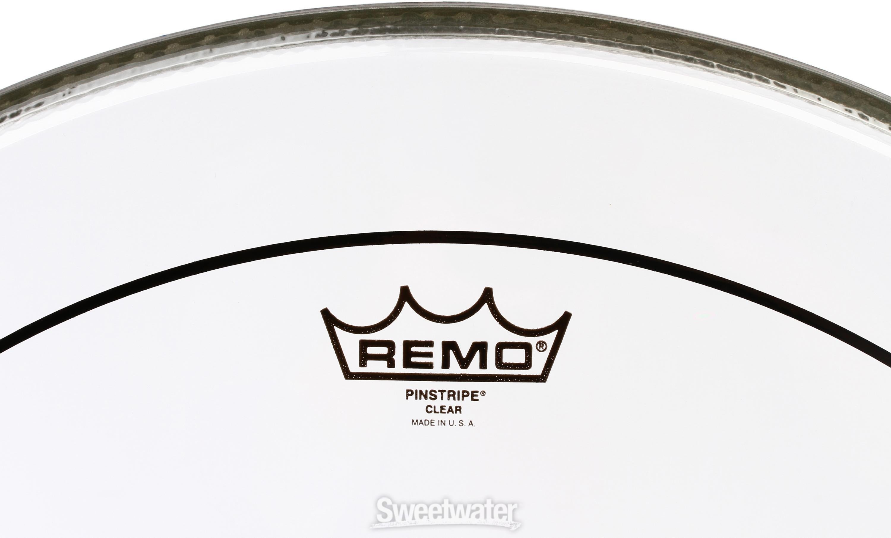 Remo Pinstripe Clear Bass Drumhead - 22 inch | Sweetwater