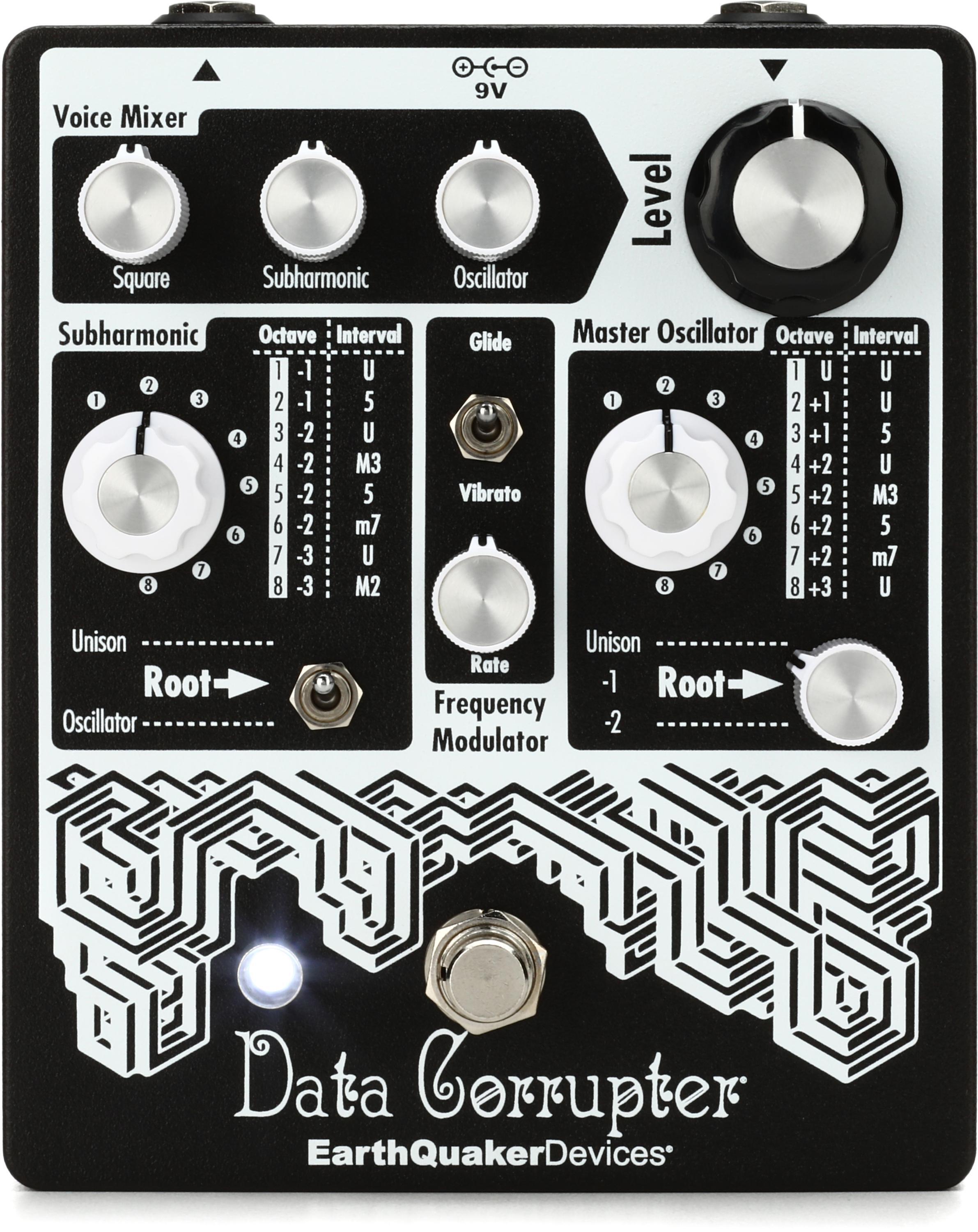 EarthQuaker Devices Data Corrupter Harmonizing PLL Pedal