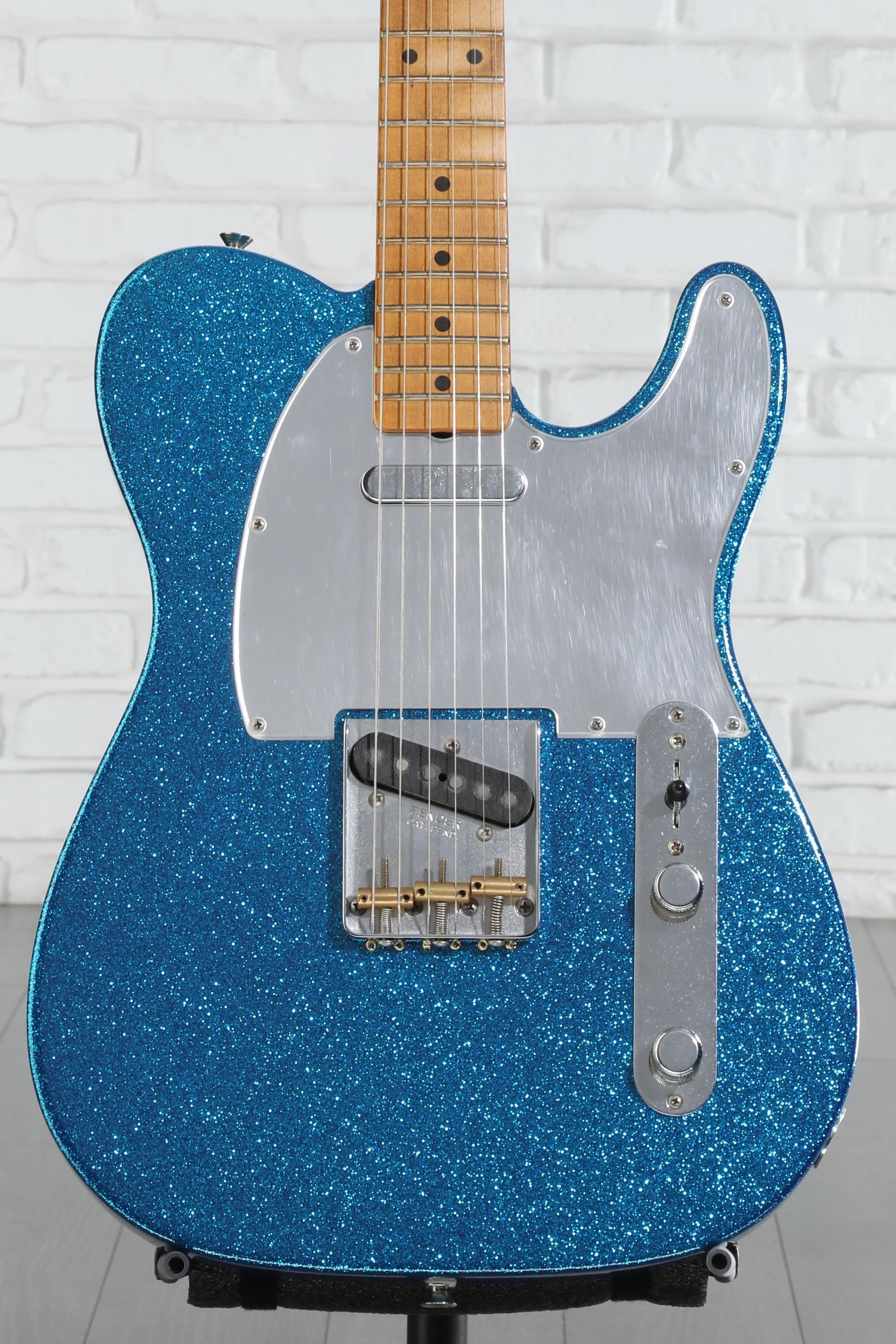 Fender J Mascis Telecaster - Bottle Rocket Blue Flake with Maple