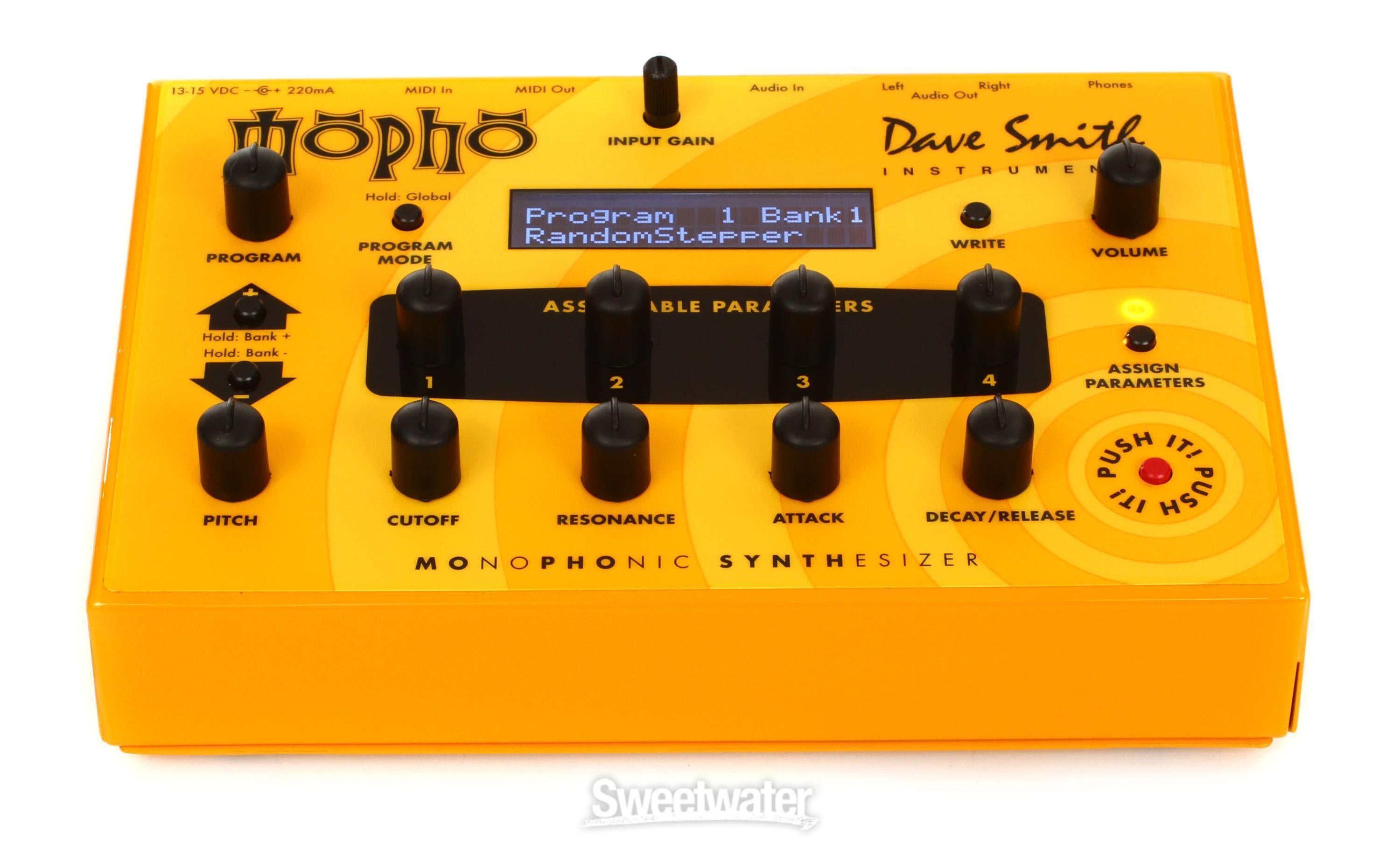 Dave Smith Instruments Mopho Analog Synthesizer Reviews | Sweetwater