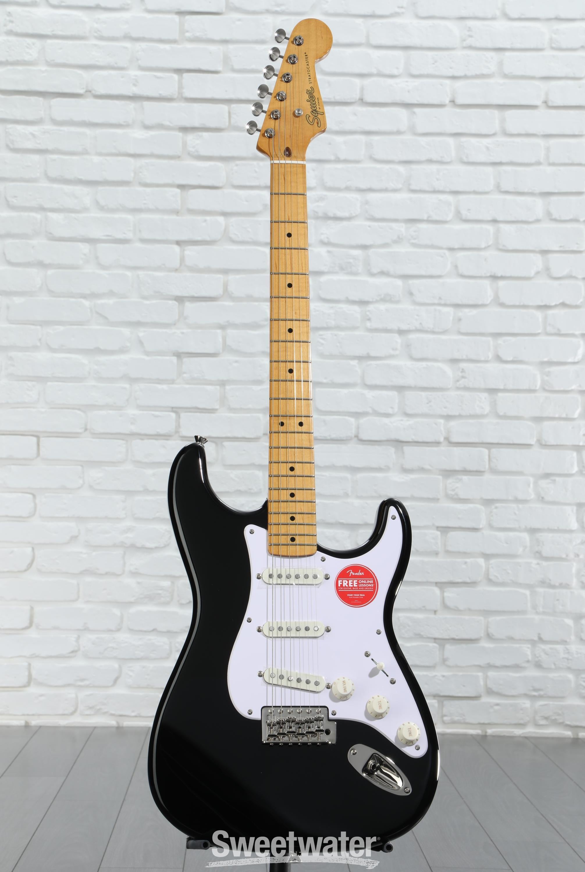 Squier Classic Vibe '50s Stratocaster - Black | Sweetwater