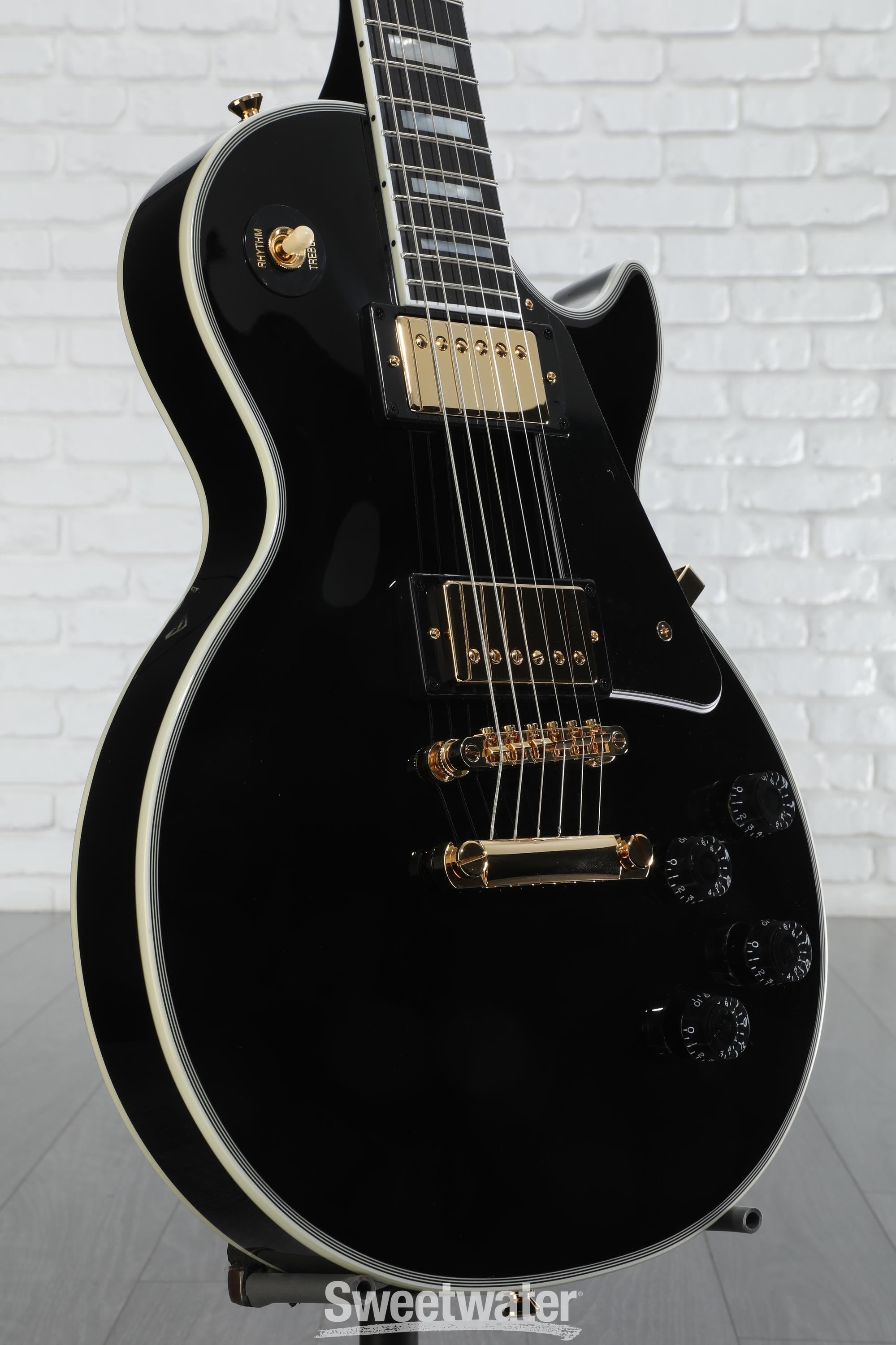 ギター Epiphone Les paul custom  Ebony Epiphone Les Paul Custom, Ebony | Epiphone