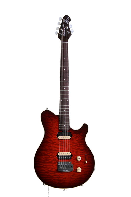 Ernie Ball Music Man Axis Super Sport BFR - Solar Burst Quilt