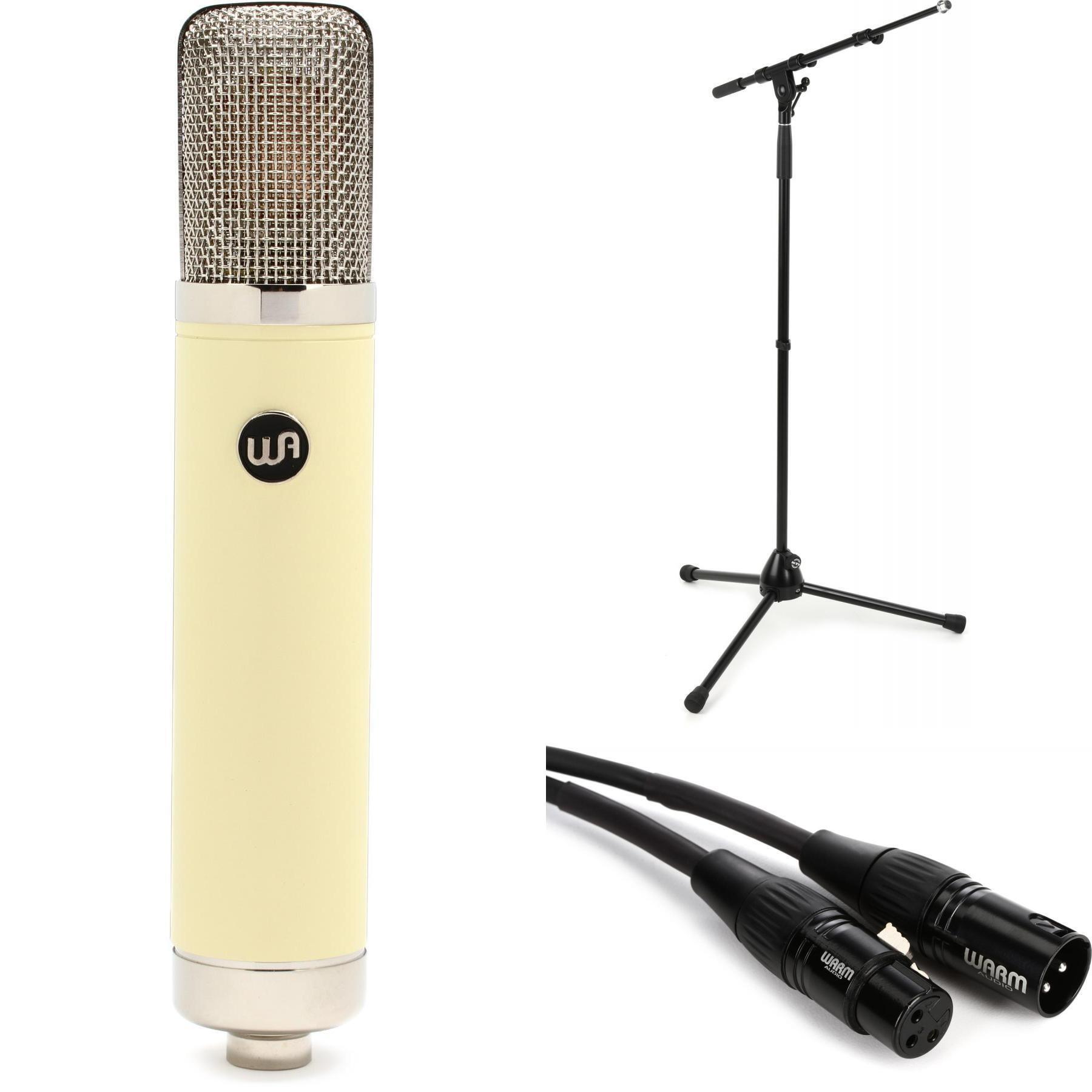 Warm Audio WA-251 Tube Condenser Microphone with Stand and Cable