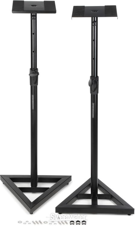 Rok-It Studio Monitor Stand Pair - Black