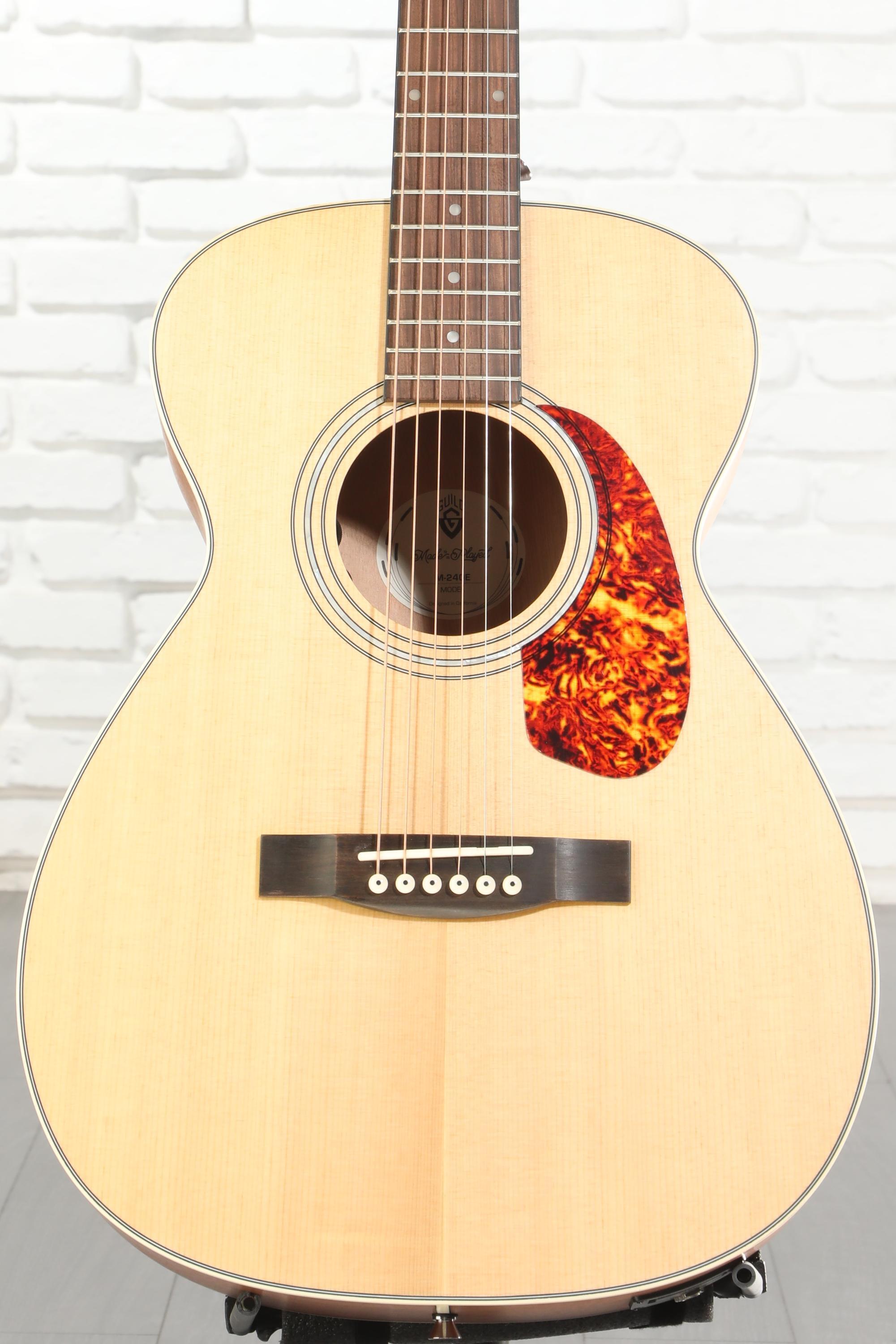 Guild M-240E Westerly Concert Acoustic-Electric Guitar - Natural