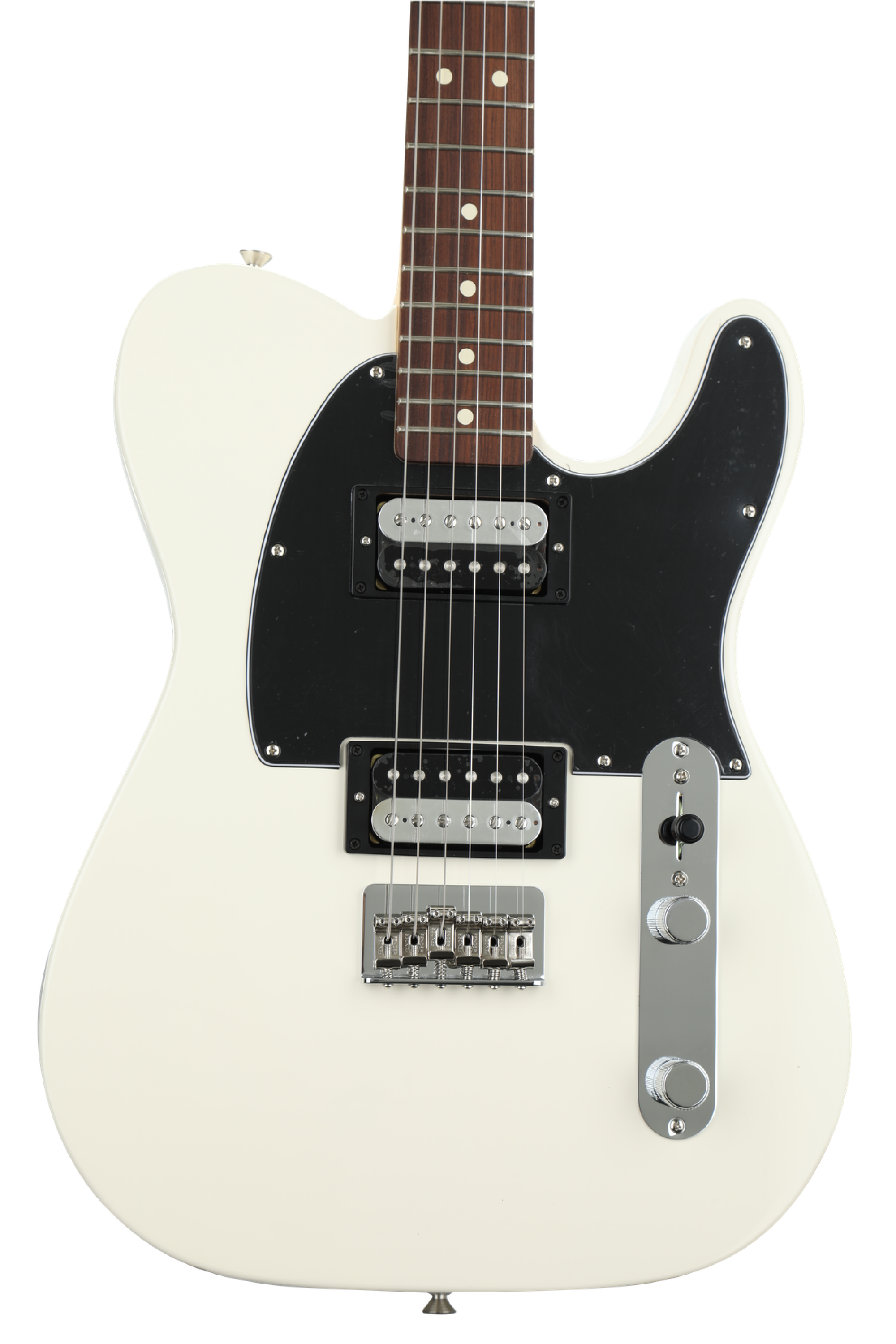 Fender Standard Telecaster HH - Olympic White with Pau Ferro