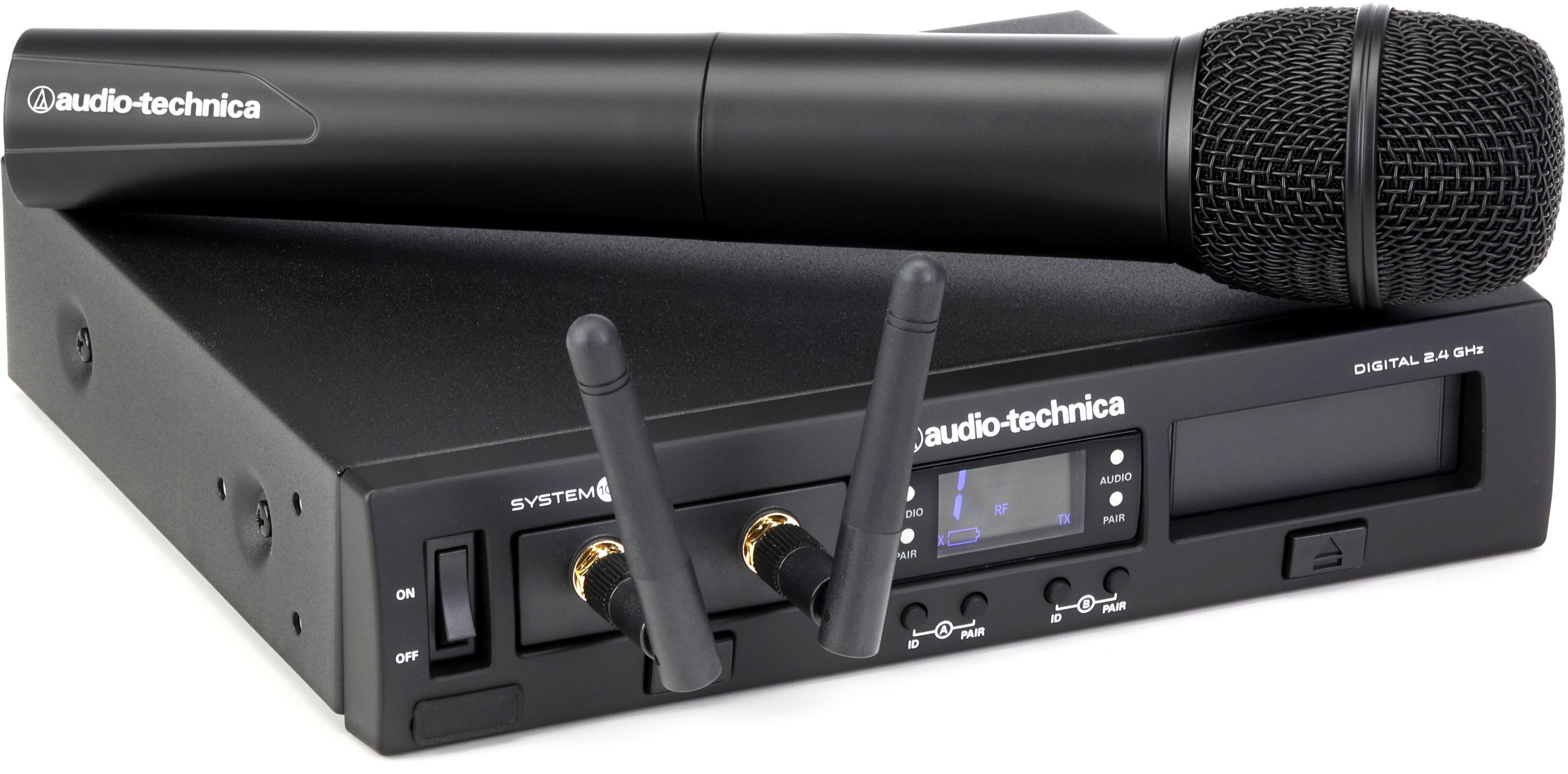 Audio Technica ATW 1102 Wireless Handheld Microphone System