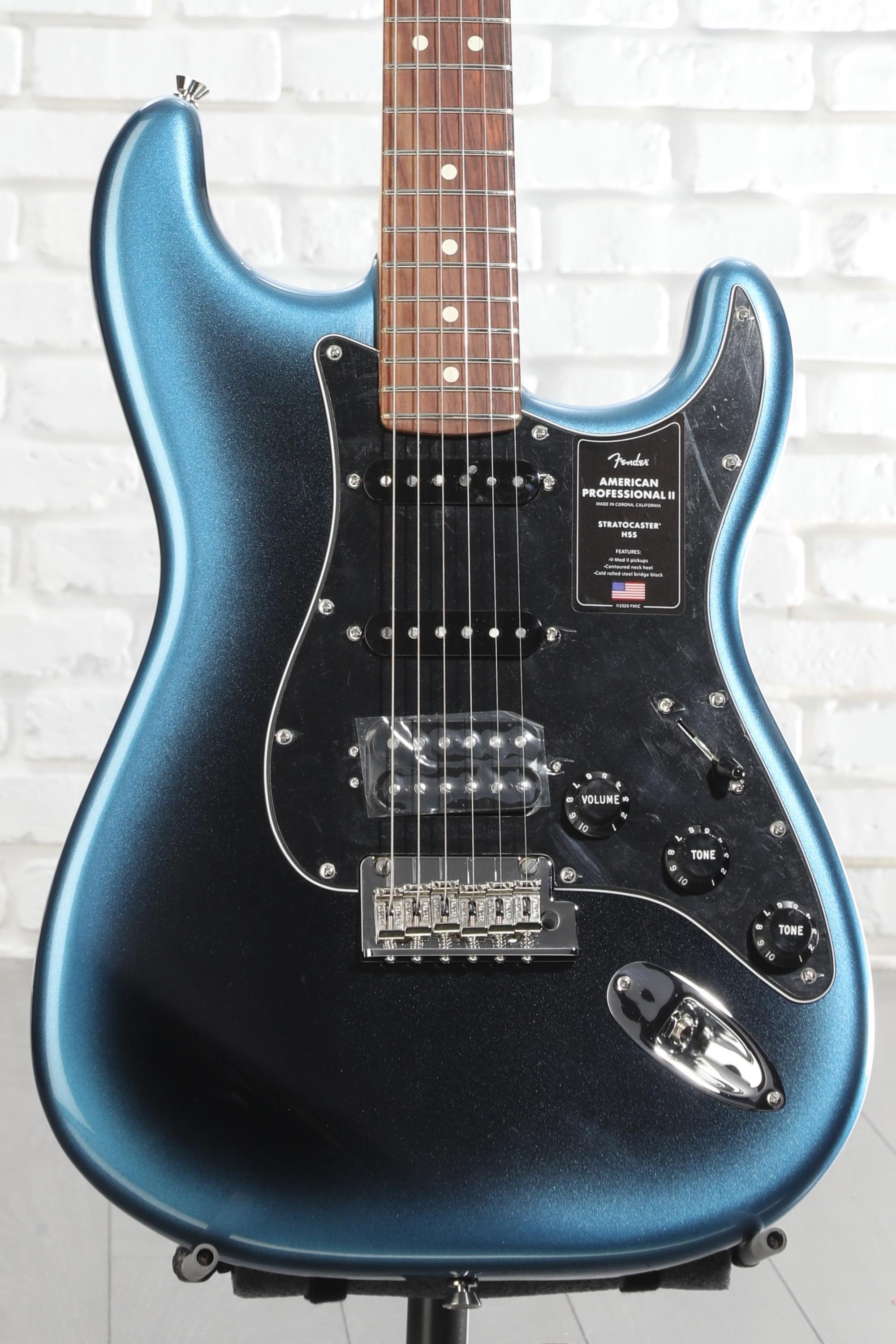 Fender American Professional II Stratocaster HSS Dark Night with