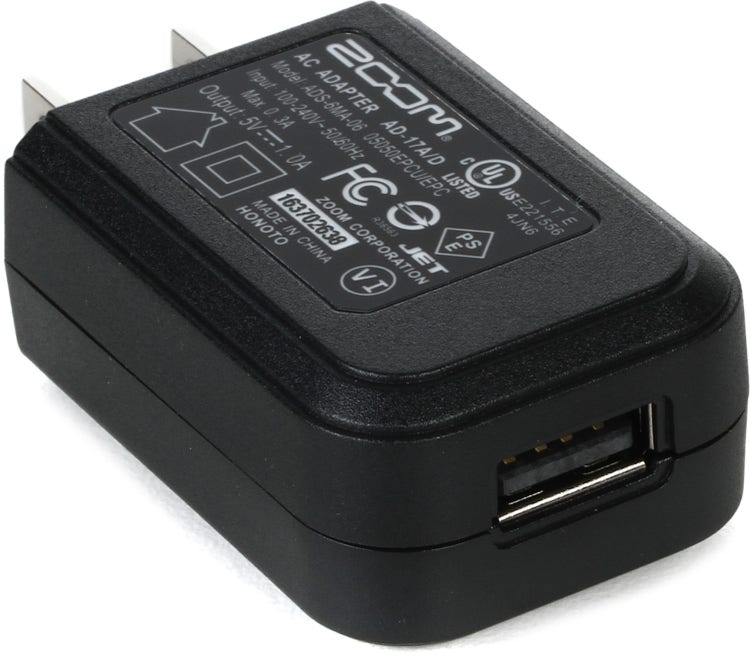 Zoom AD-17 DC5V USB AC Adapter