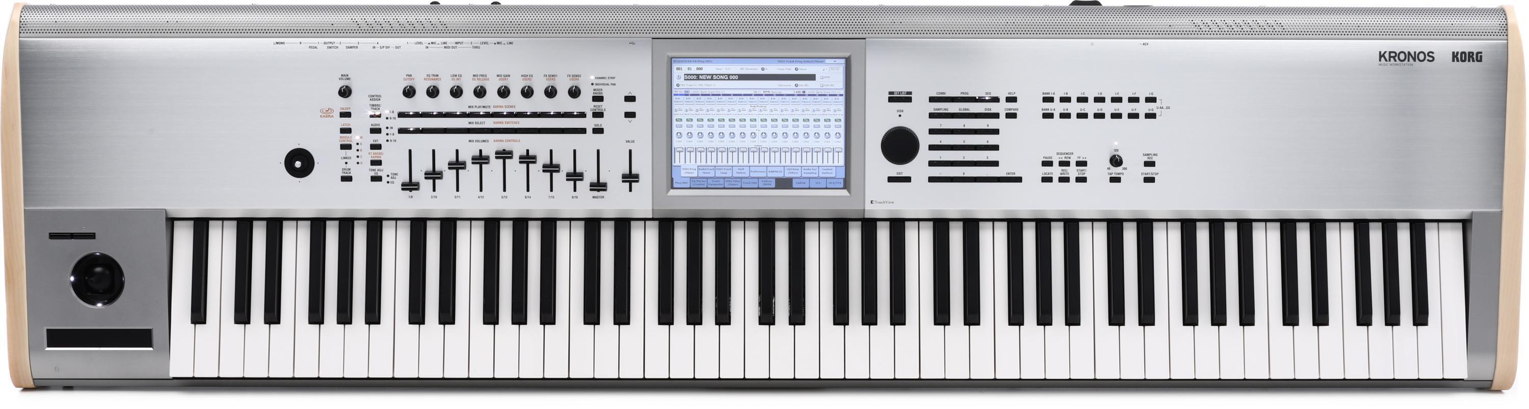 Korg Kronos 88-key Titanium Limited Edition Synthesizer Korg Kronos 88-key Titanium Limited Edition Synthesizer