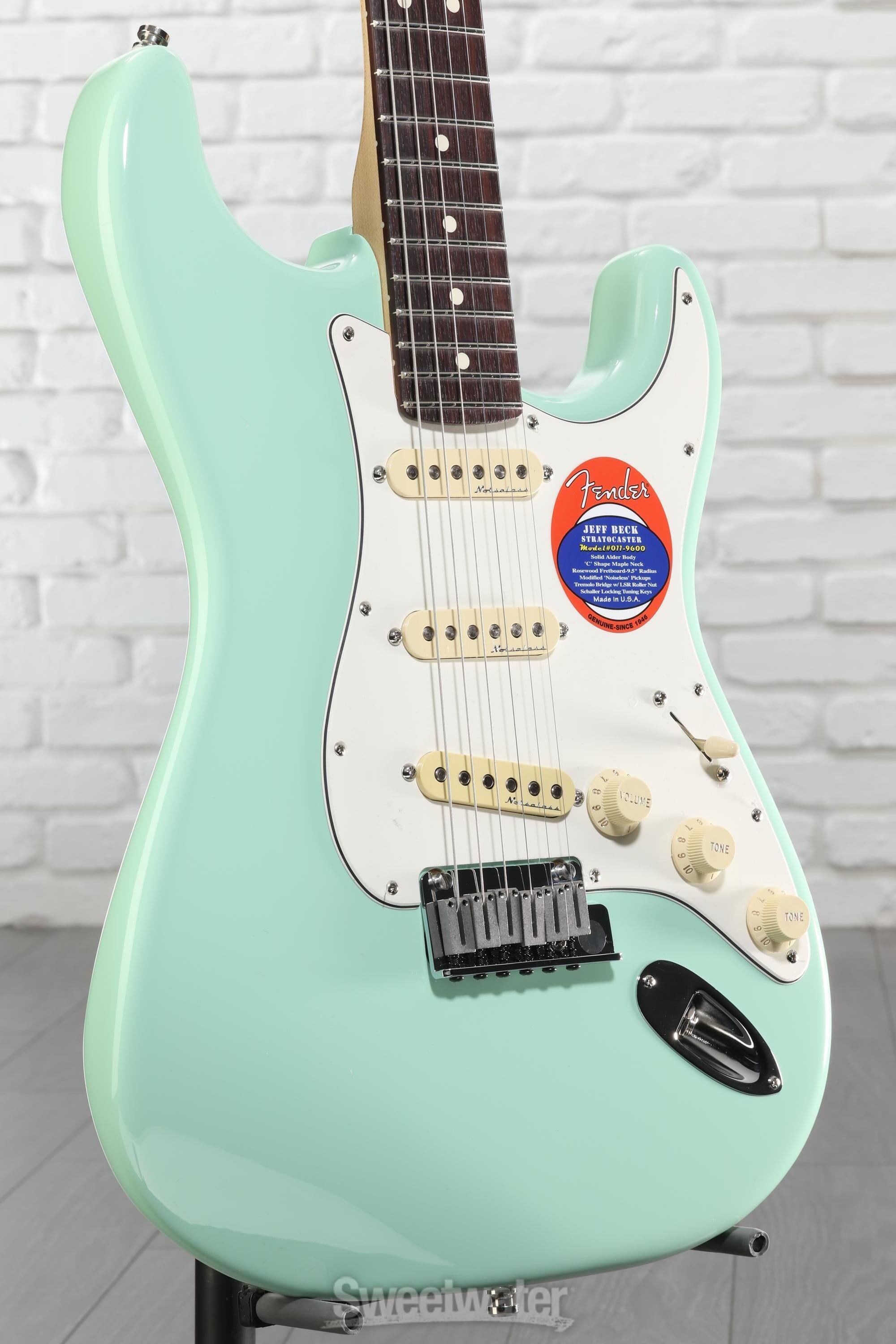 Fender Jeff Beck Stratocaster - Surf Green with Rosewood