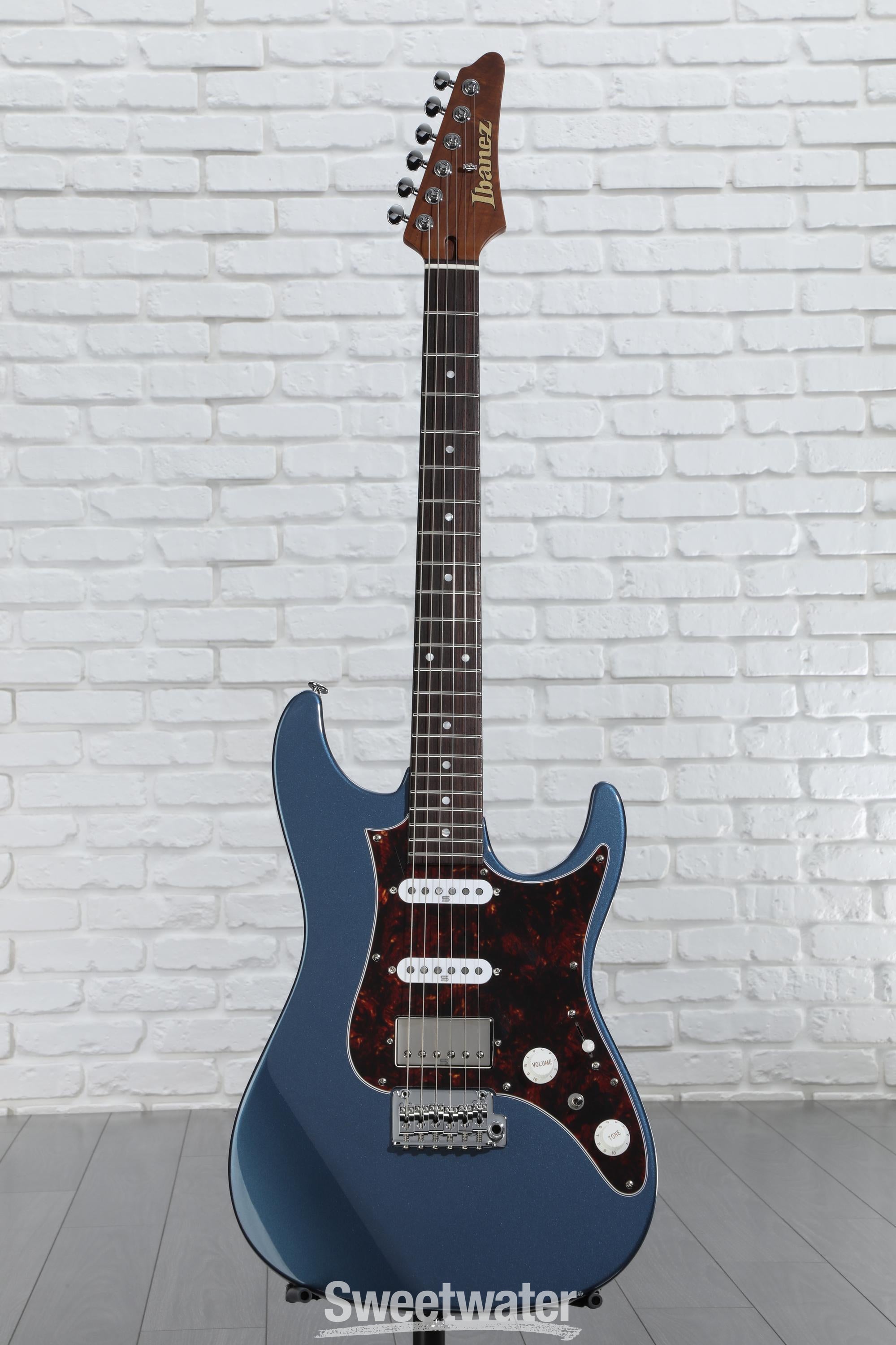 Ibanez Prestige AZ2204N Electric Guitar - Prussian Blue