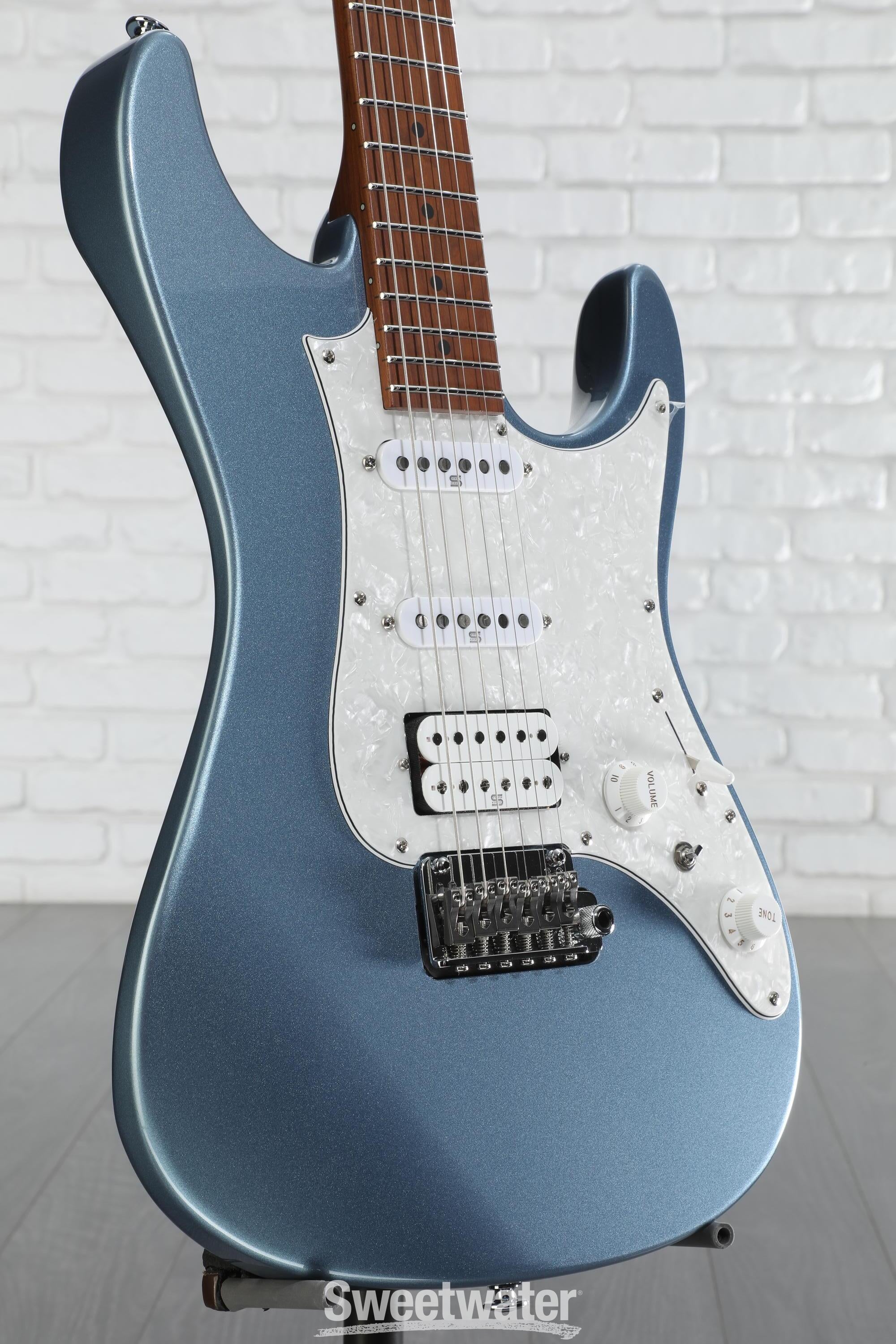 ibanez prestige AZ2204 ICM アイバニーズAZ2204 Ibanez Prestige AZ2204 - Ice Blue Metallic | Sweetwater