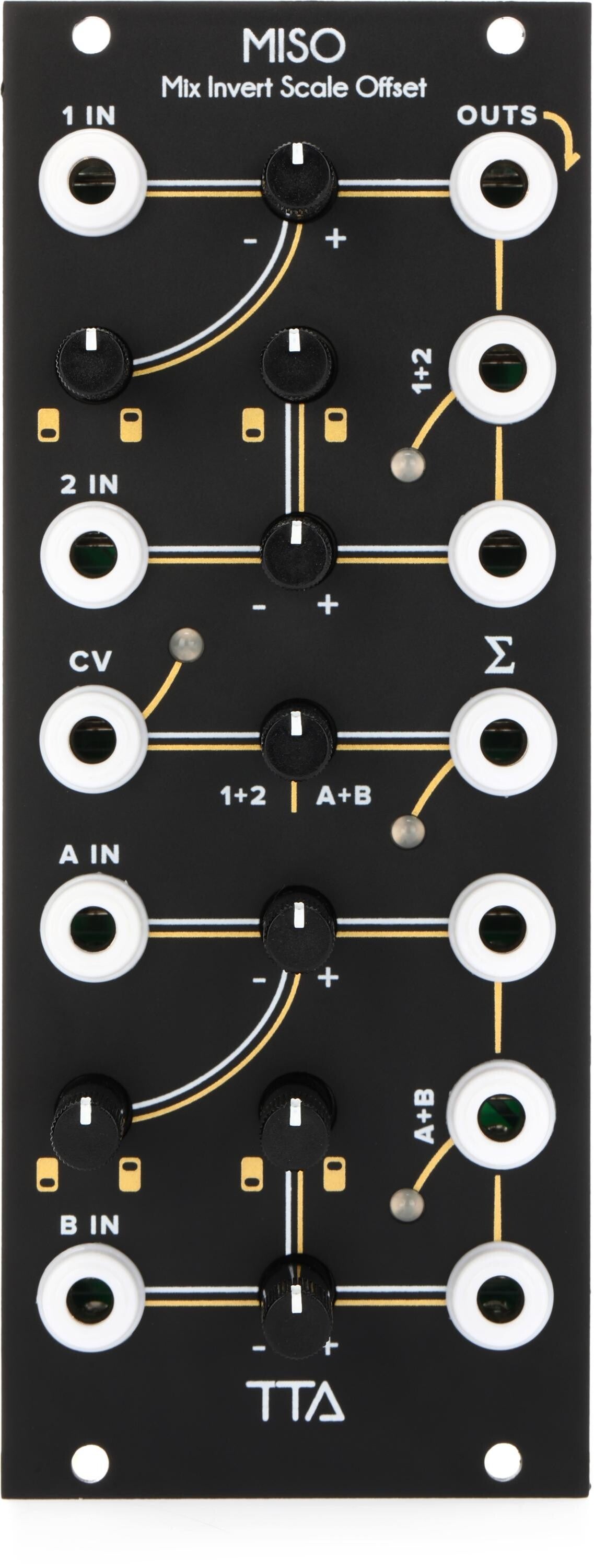 Tiptop Audio MISO Eurorack CV Modulator - Black