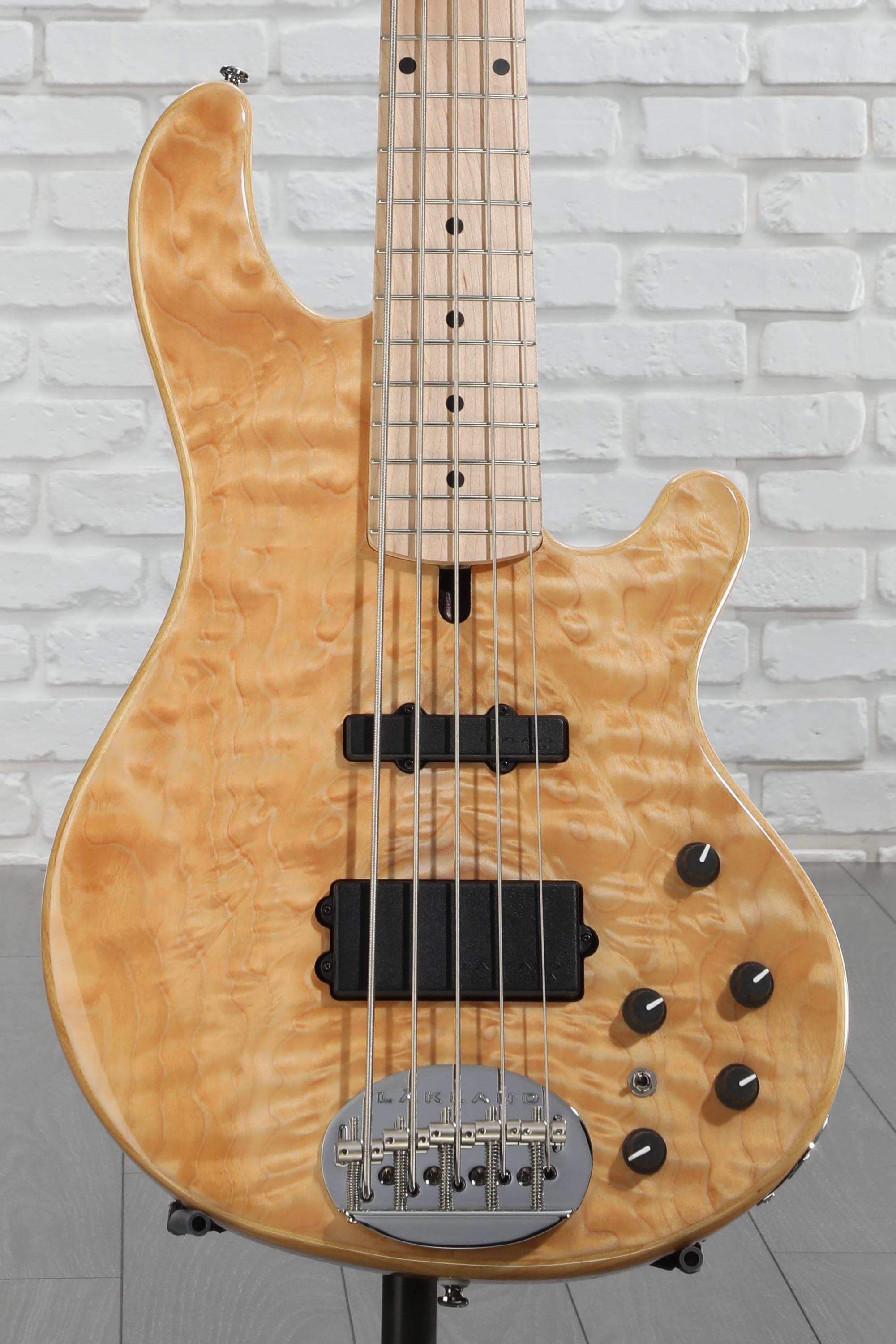 Lakland Skyline 55-02 Deluxe 5-string Bass Guitar - Natural
